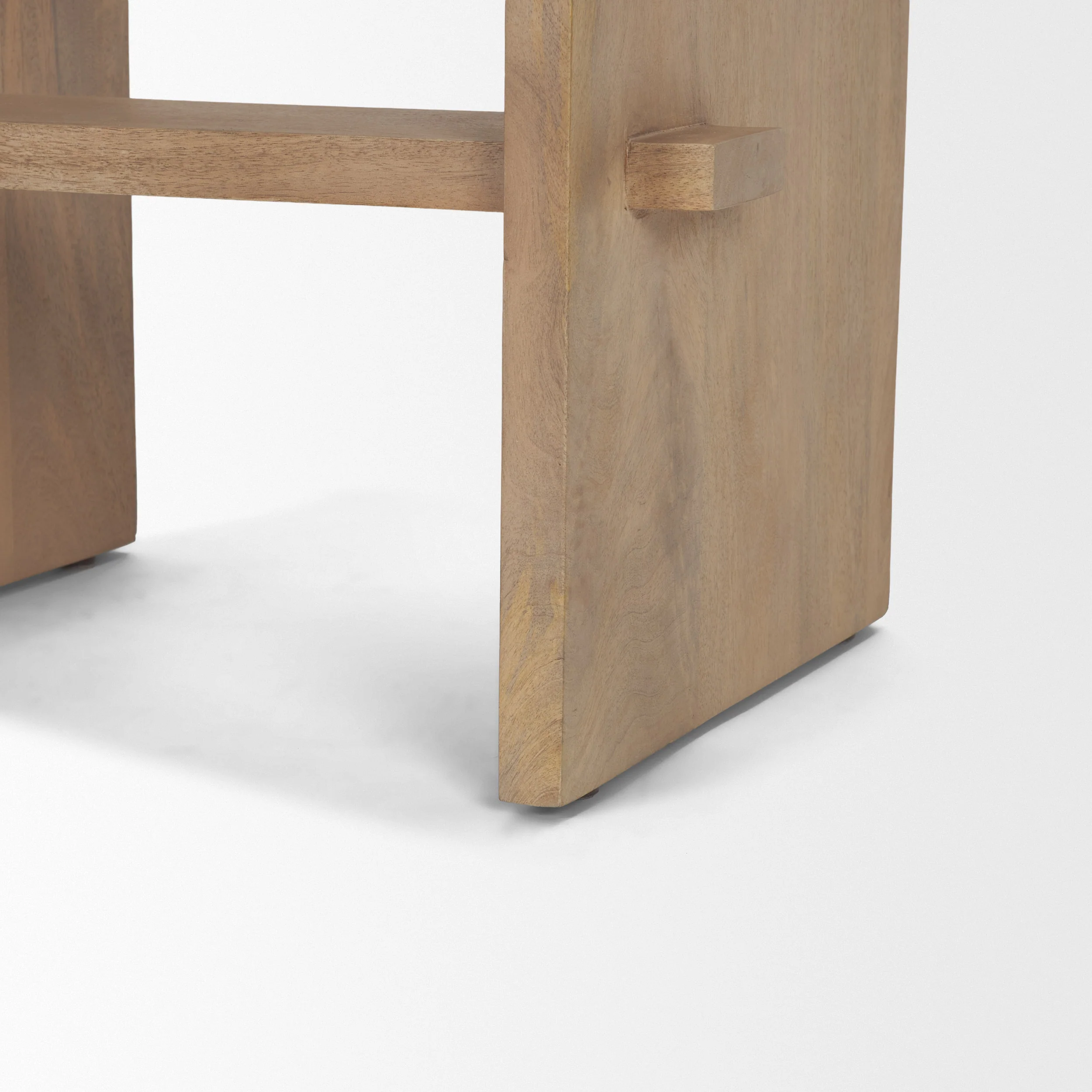 Aida Wood Seat Stool - Image 20
