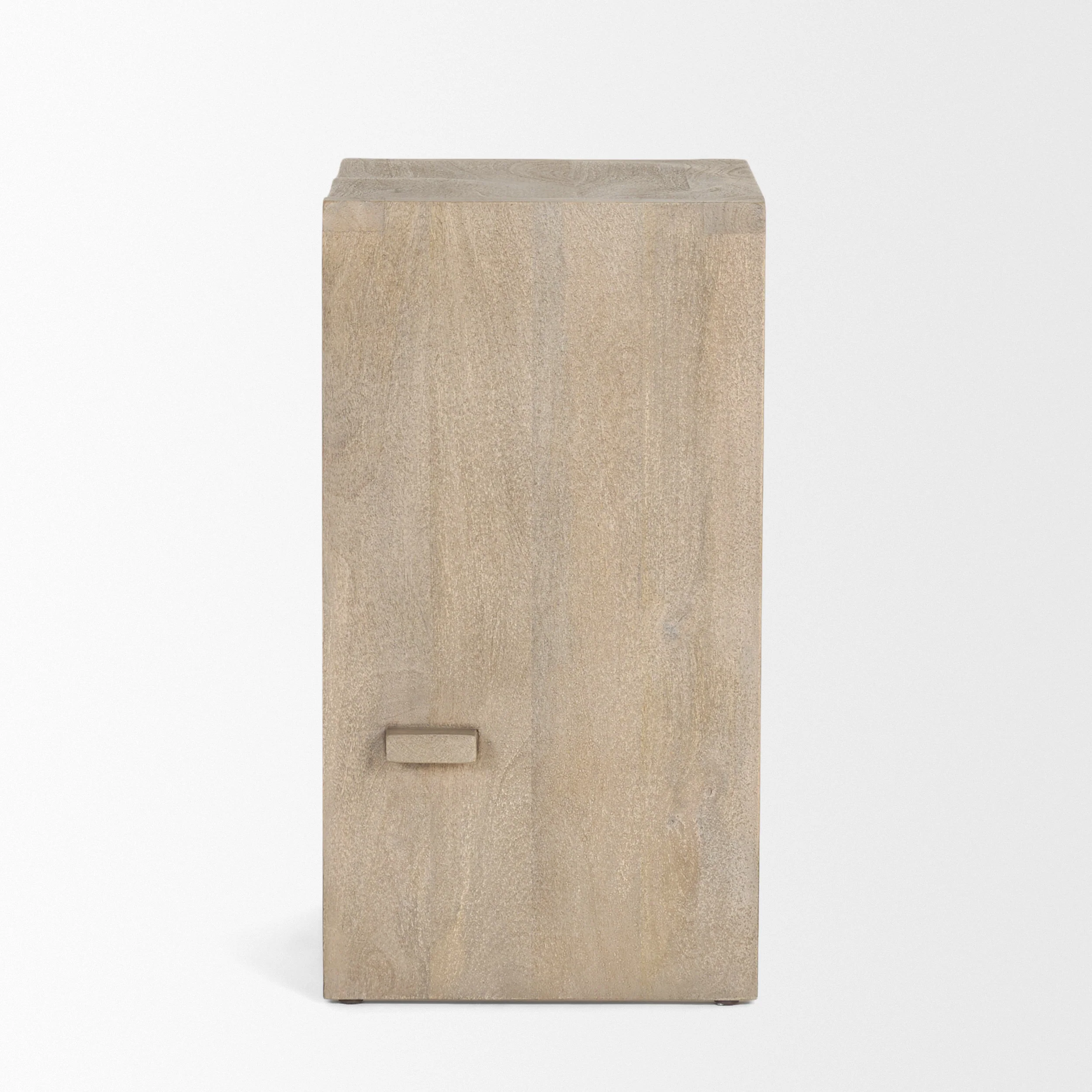 Aida Wood Seat Stool - Image 5