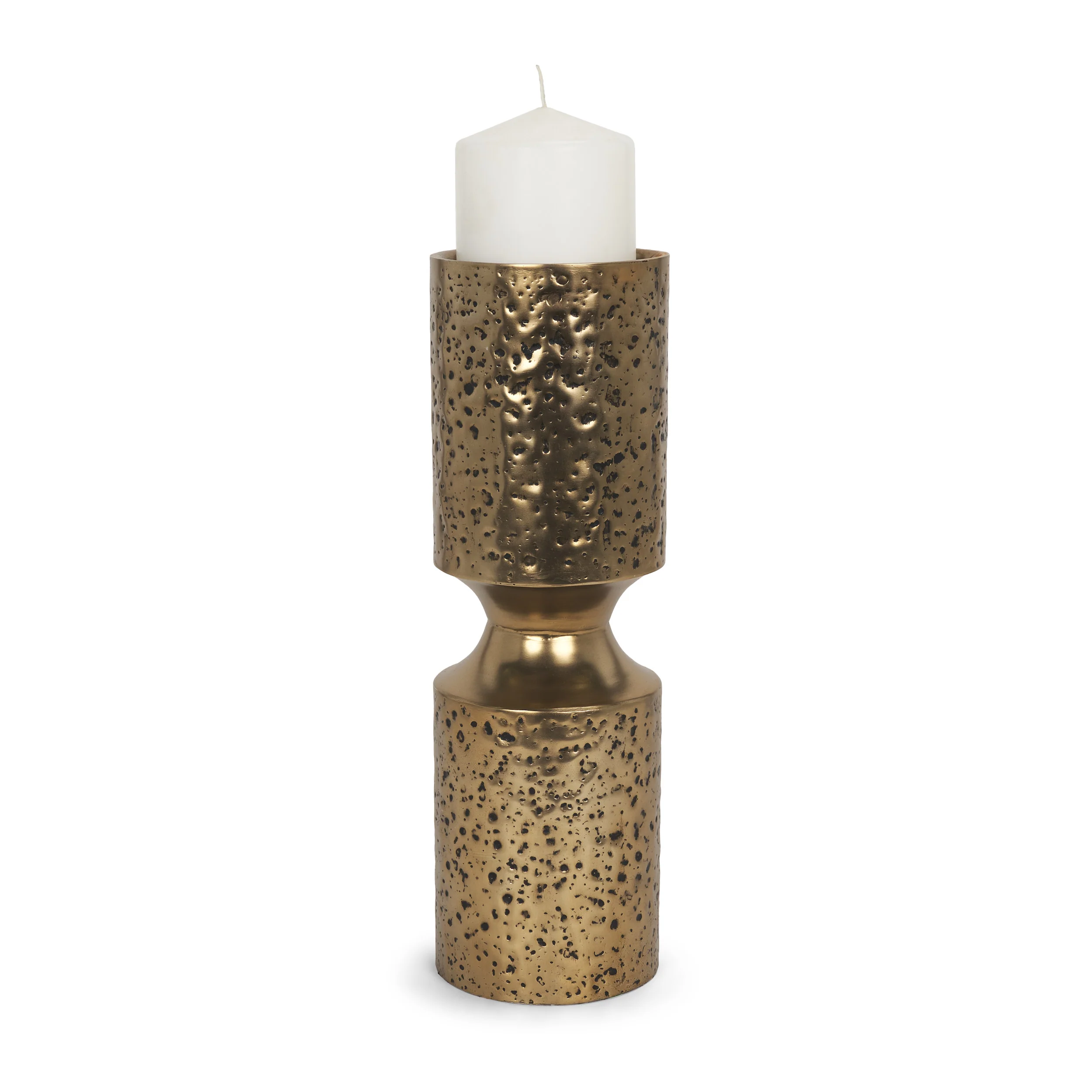 Akira Gold Candle Holder - Image 2