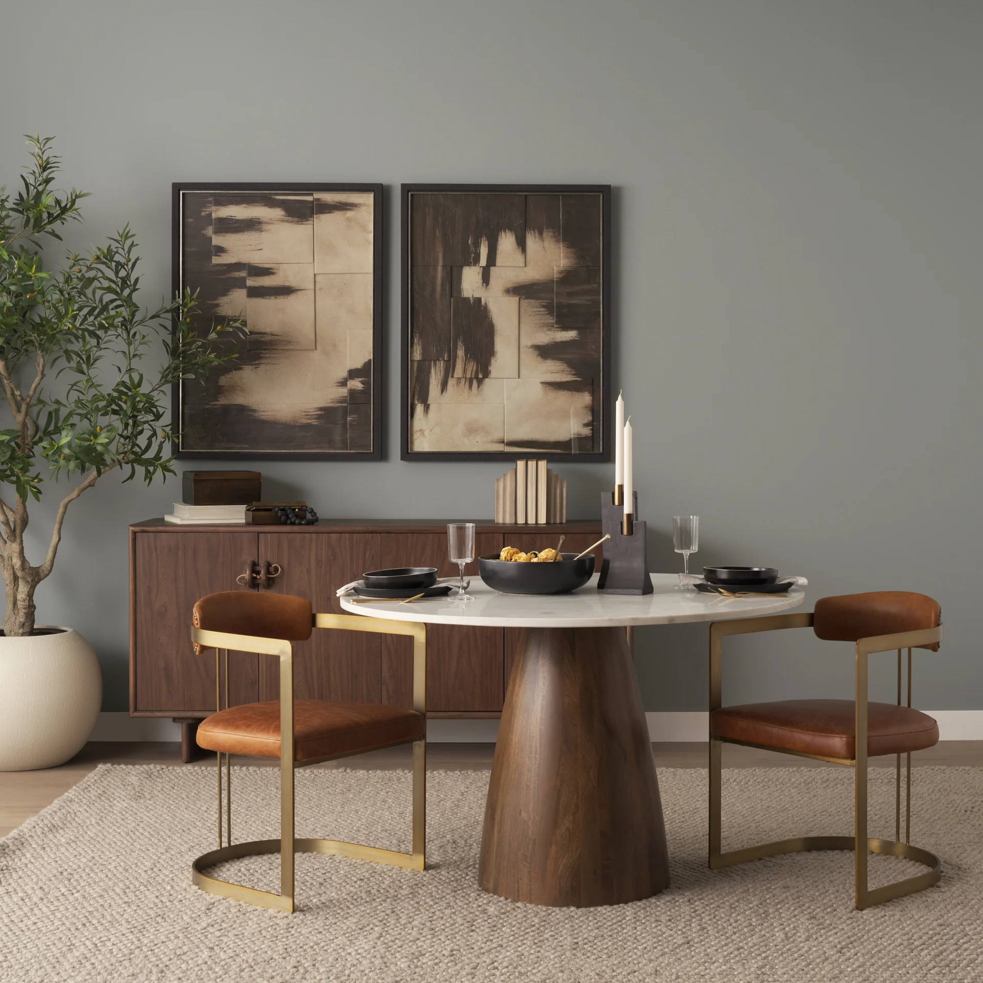 Allyson 48" Dining Table - Image 2