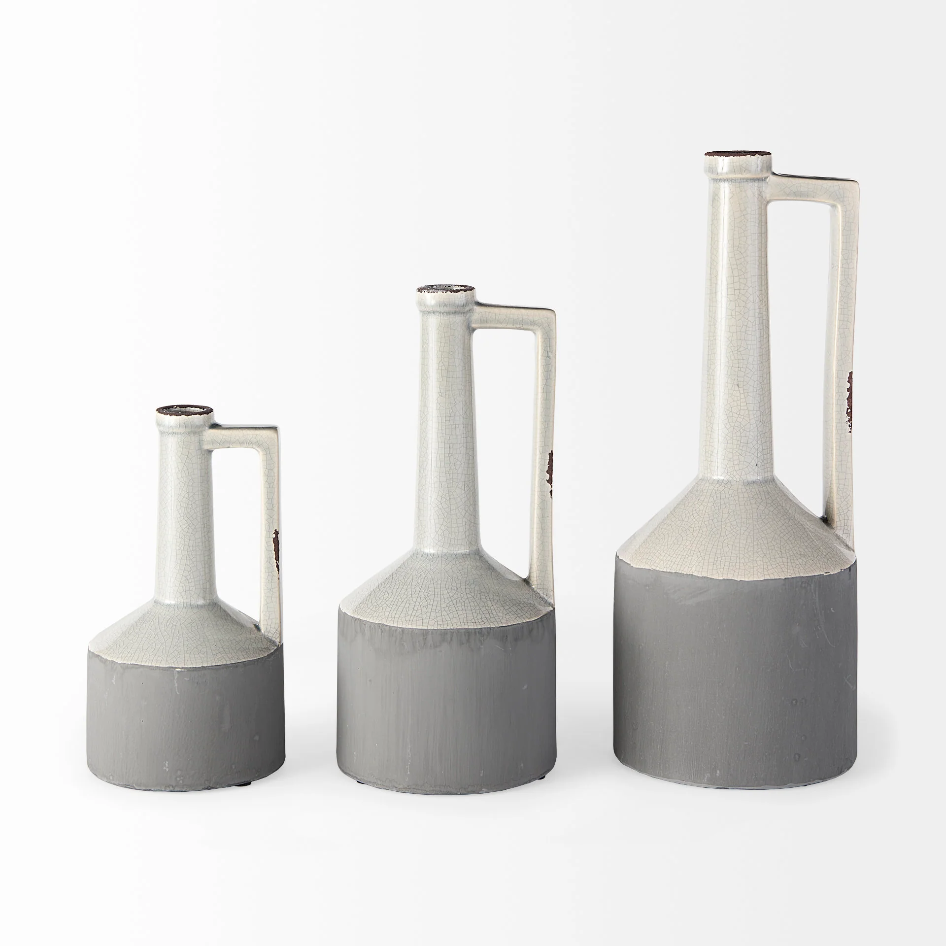 Burton Gray Jug Vase - Image 10