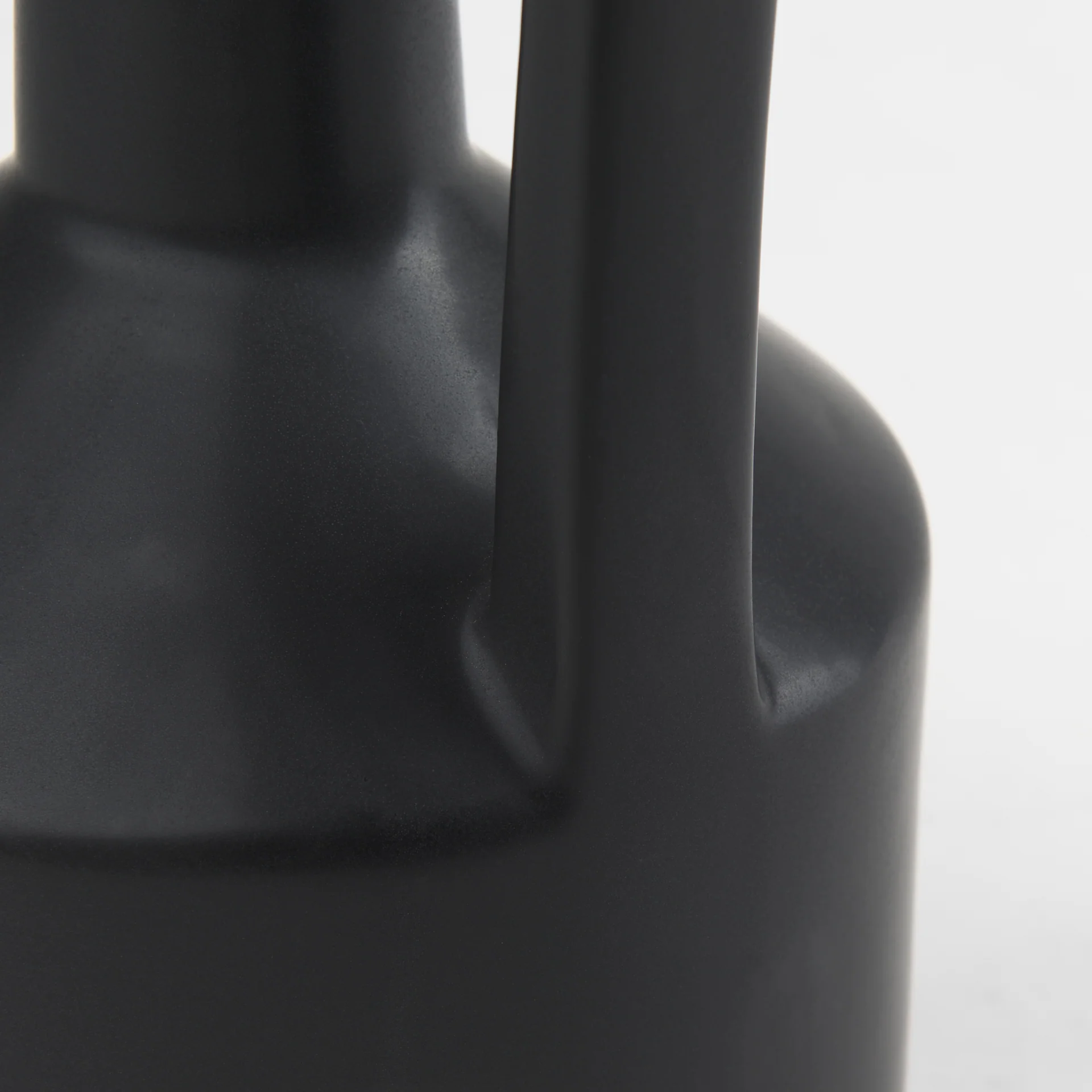 Burton Matte Black Jug Vase - Image 25