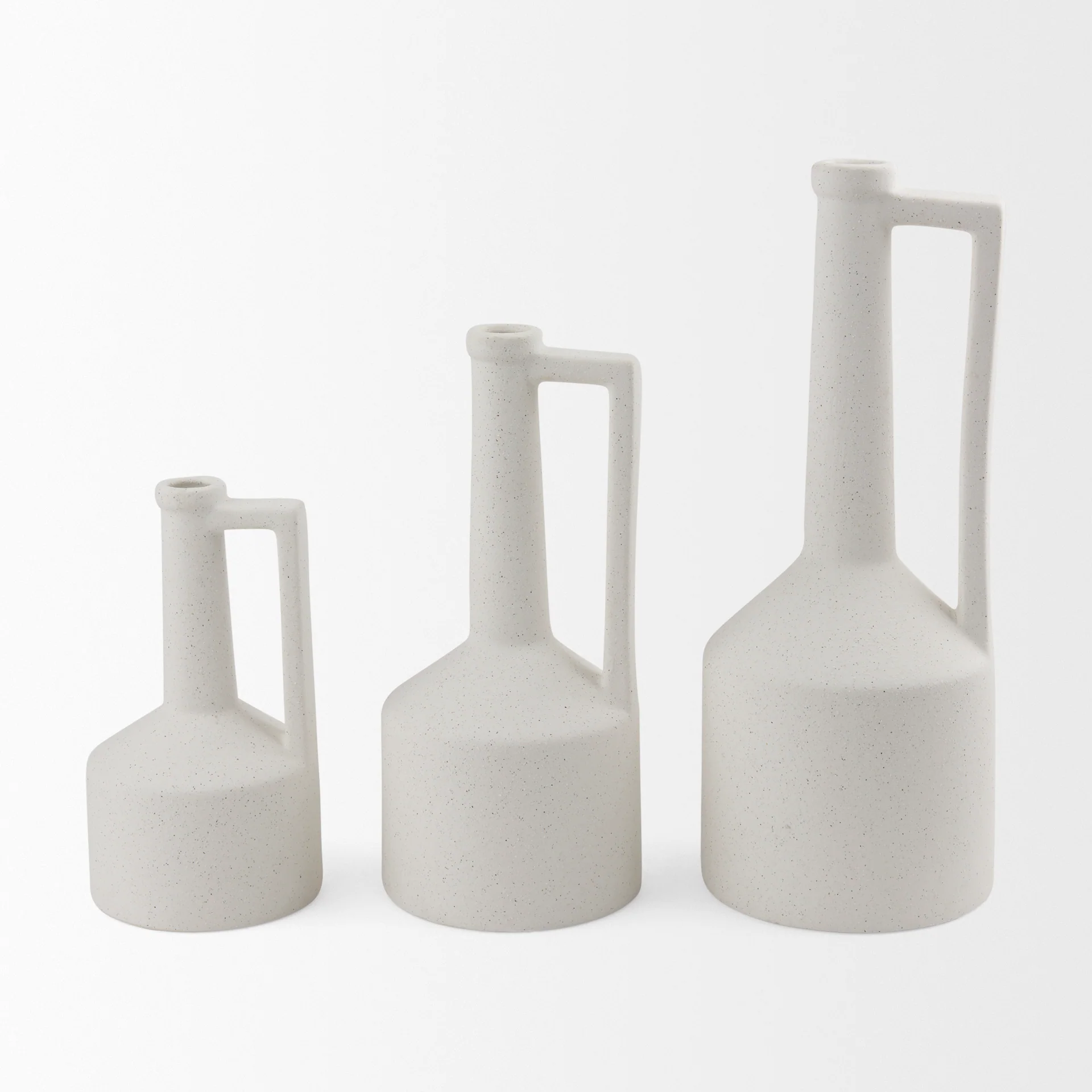 Burton White Jug Vase - Image 15