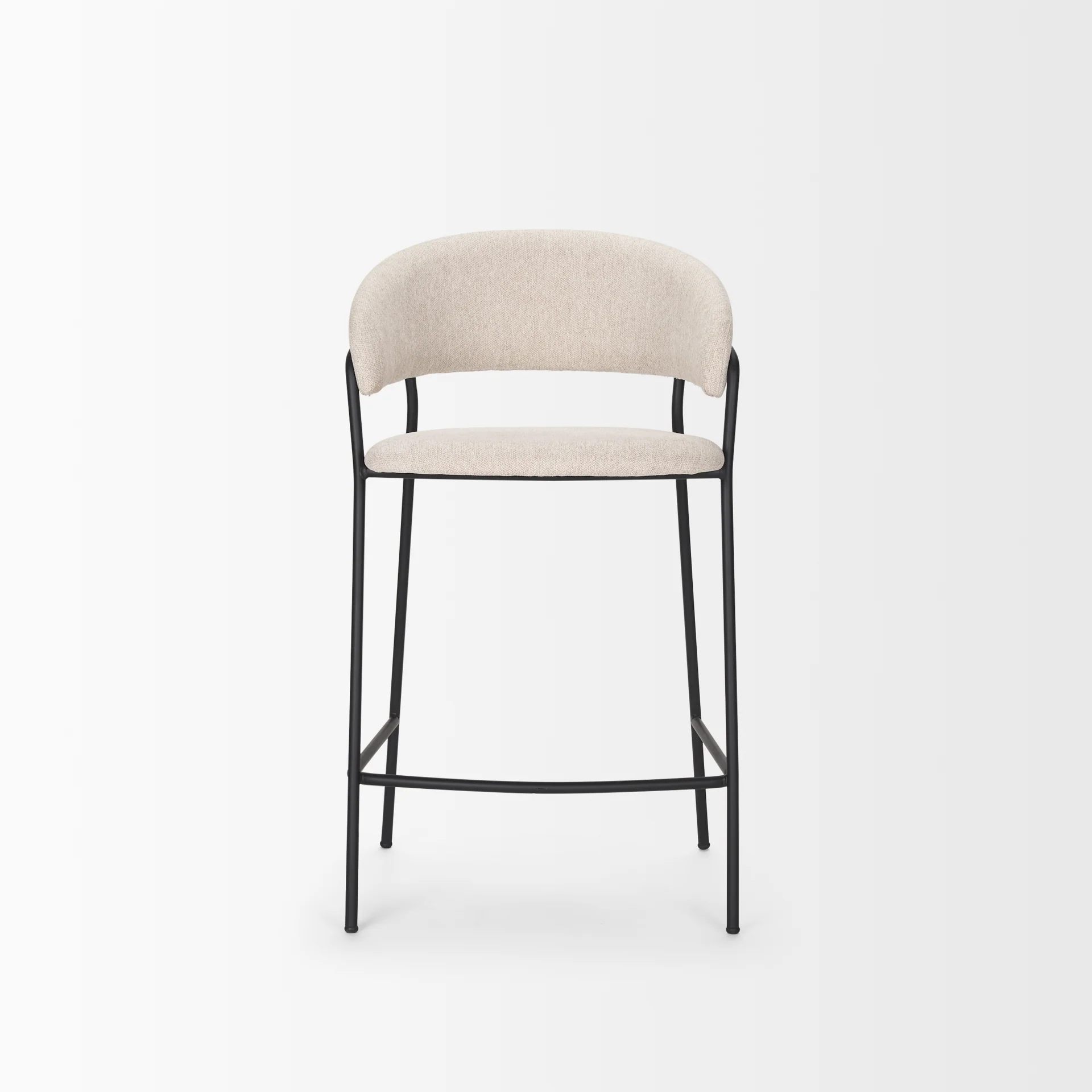 Carolyn Fabric Seat Stool - Image 3