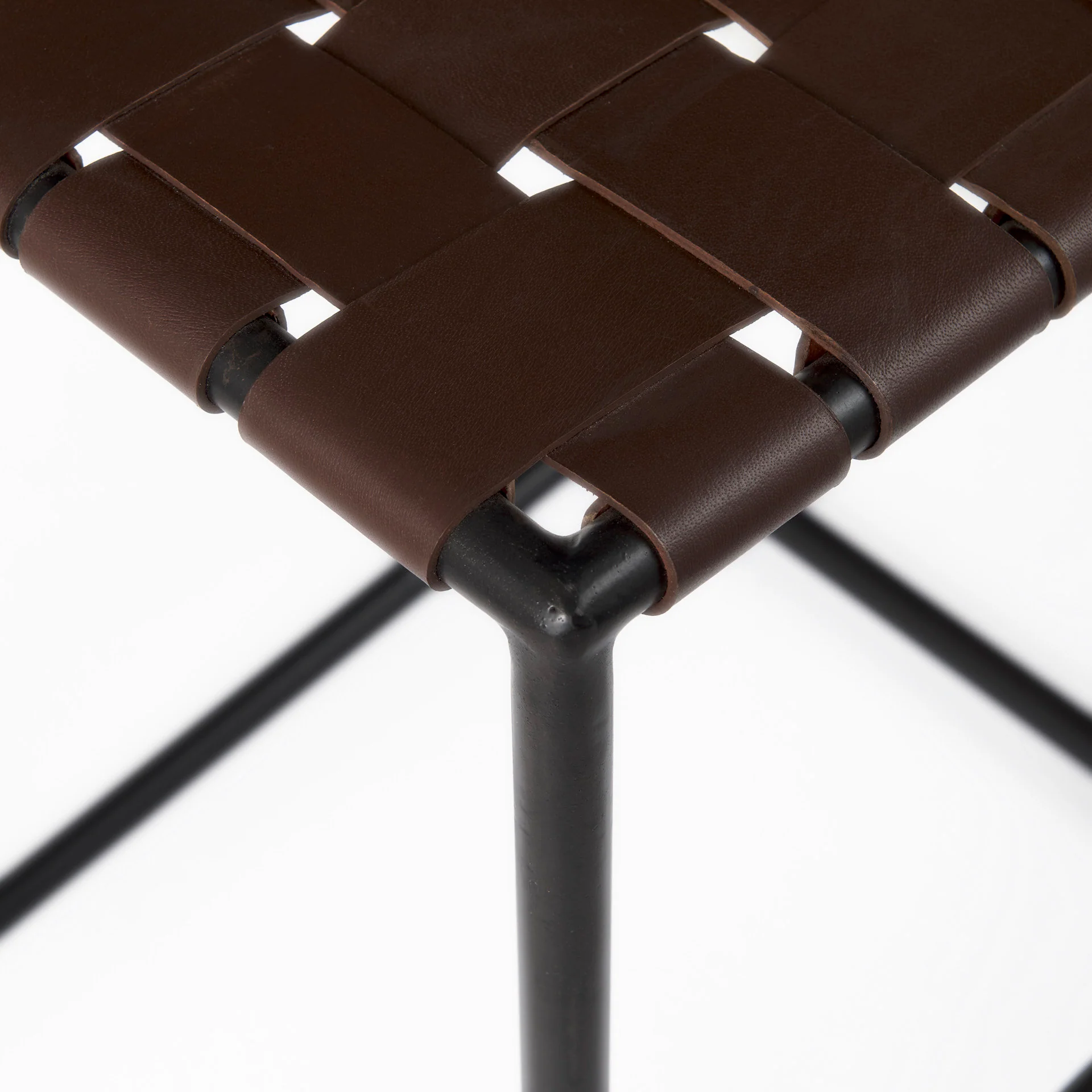 Clarissa Leather Seat Stool - Image 20
