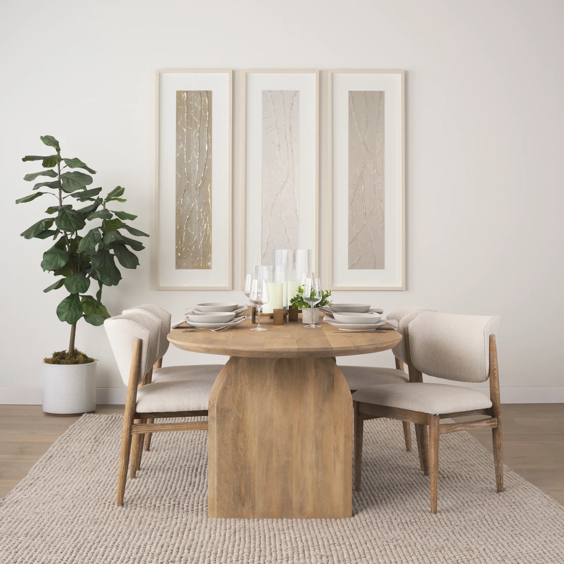 Cline Fabric Dining Chair - Image 33