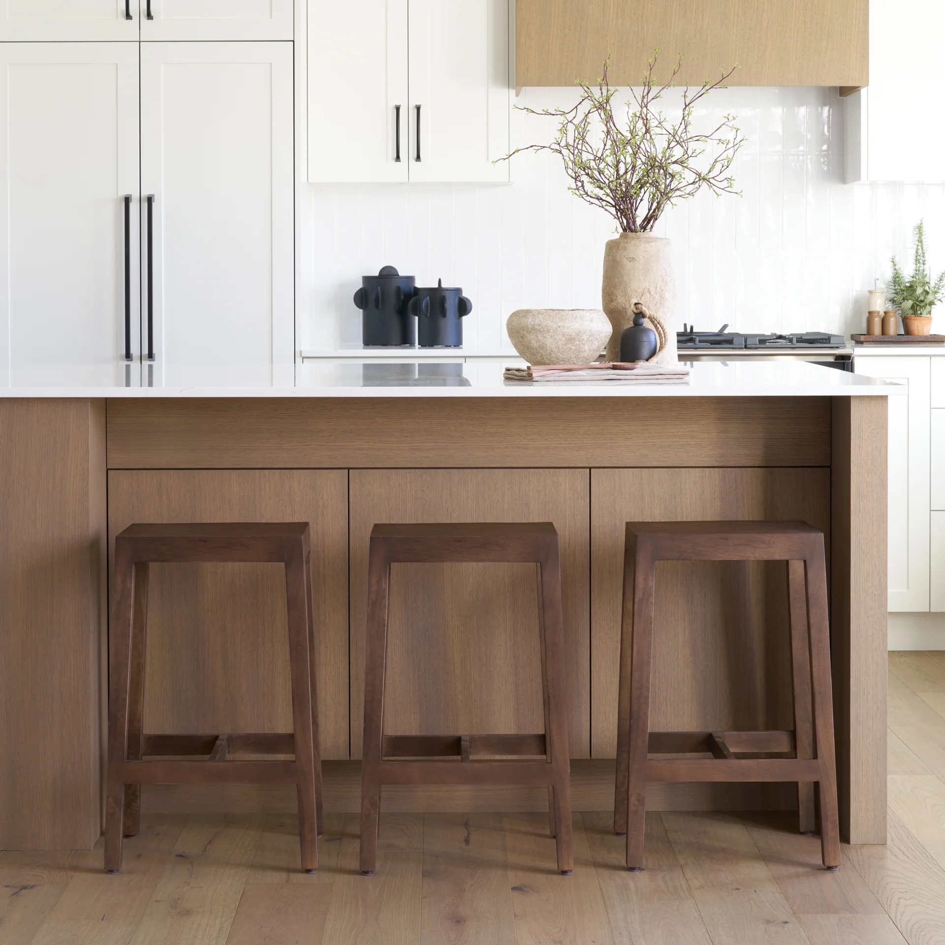 Colony Wood Seat Stool - Image 21