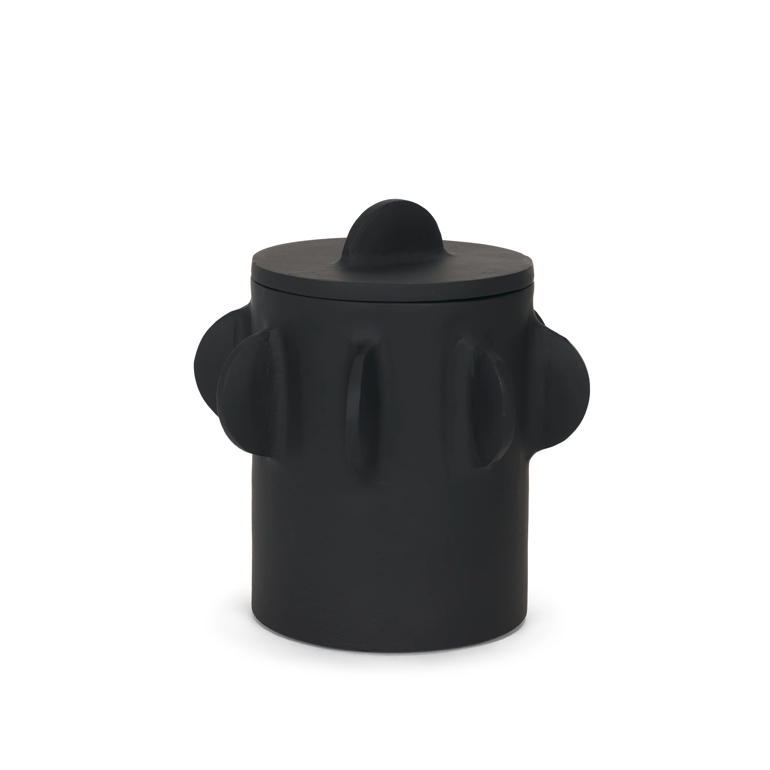 Deacon Decorative Black Canister
