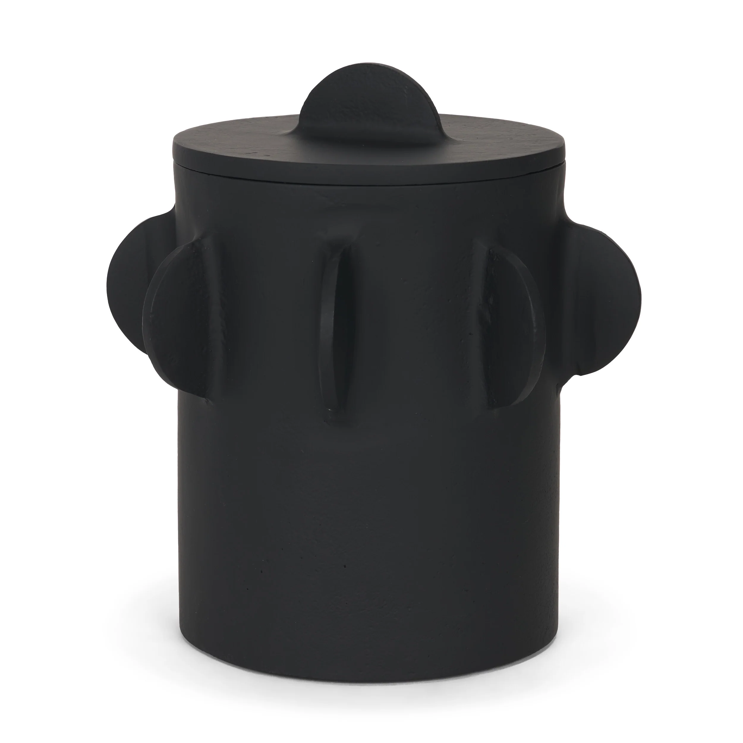 Deacon Decorative Black Canister - Image 2