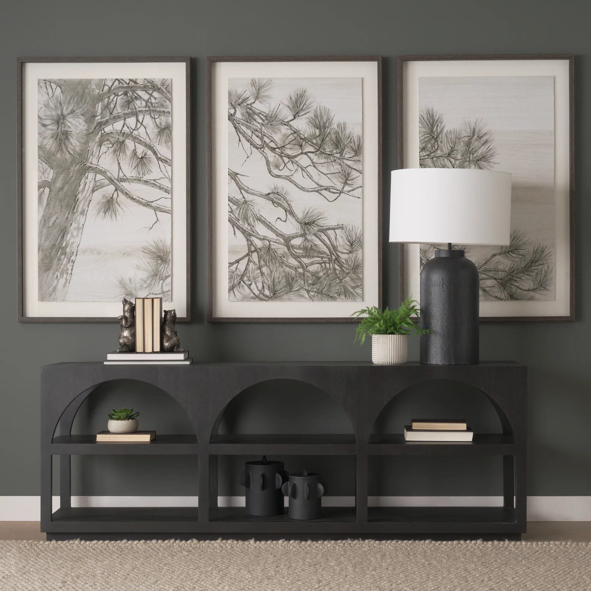 Deacon Decorative Black Canister - Image 6