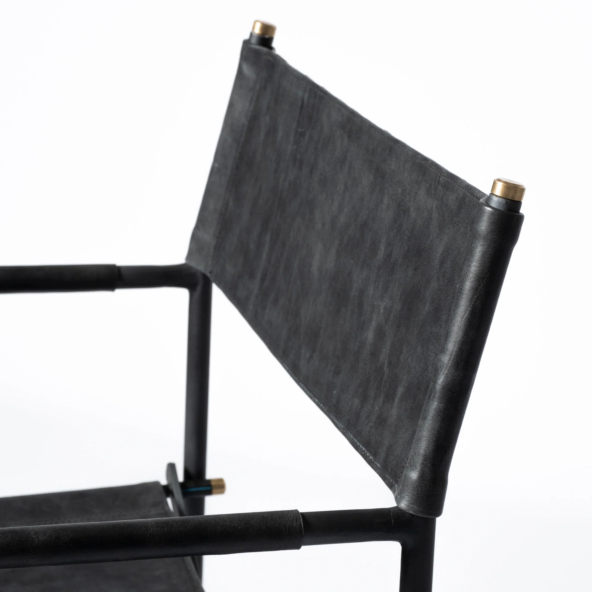 Direttore Leather Folding Dining Chair - Image 11