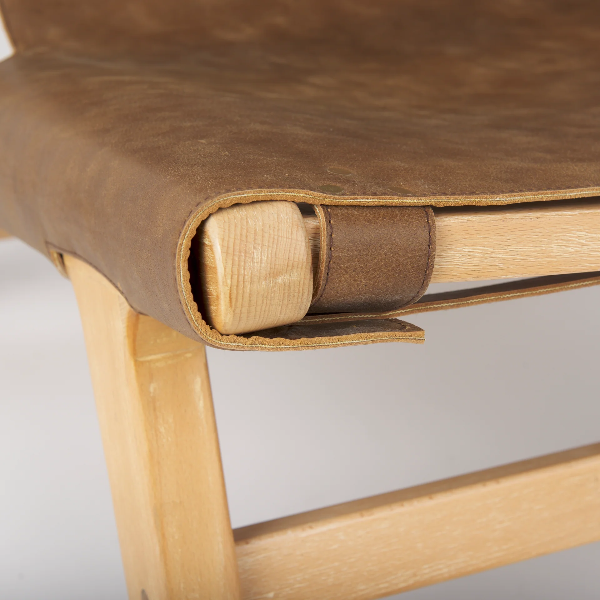 Elodie Leather Accent Chair - Image 11