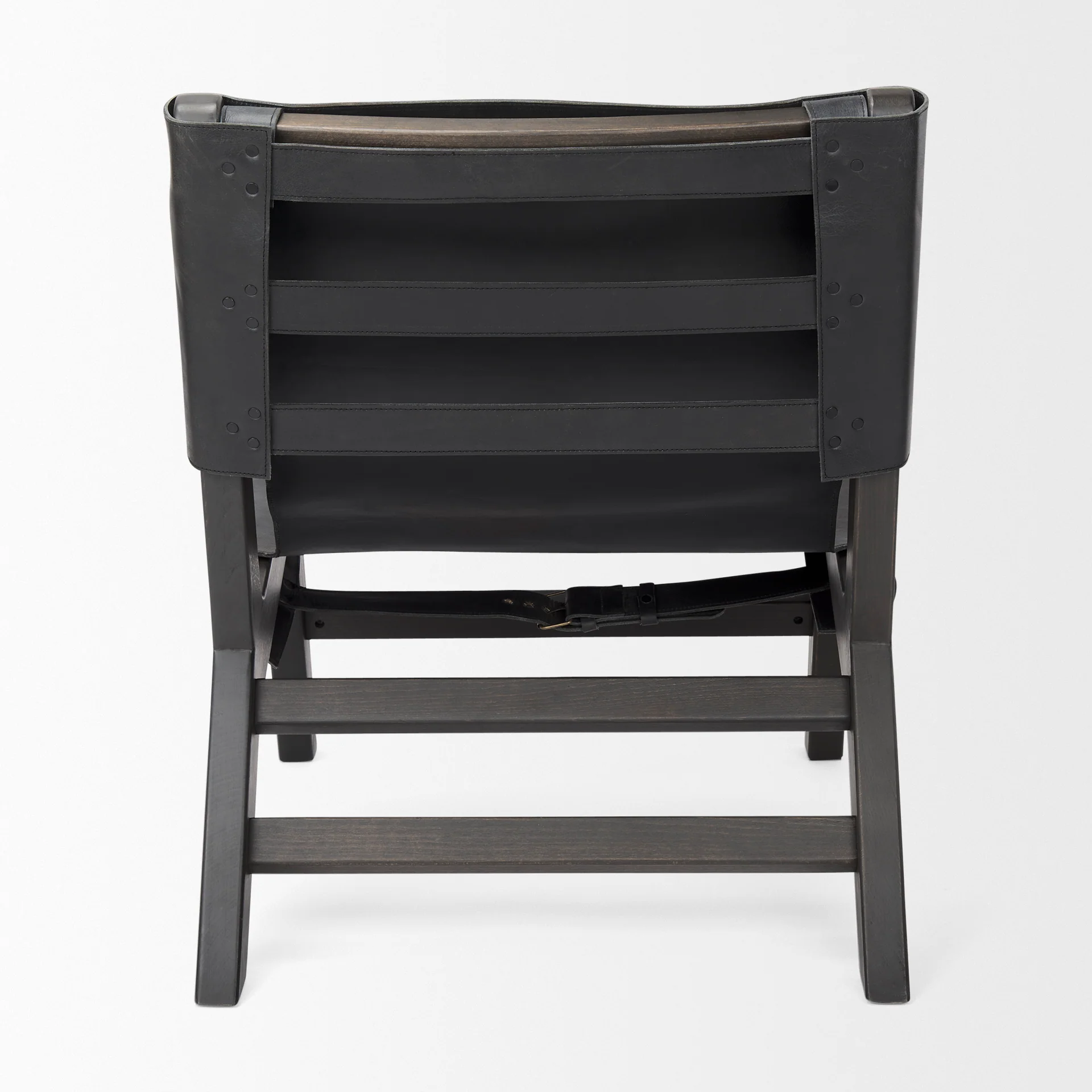 Elodie Leather Accent Chair - Image 17