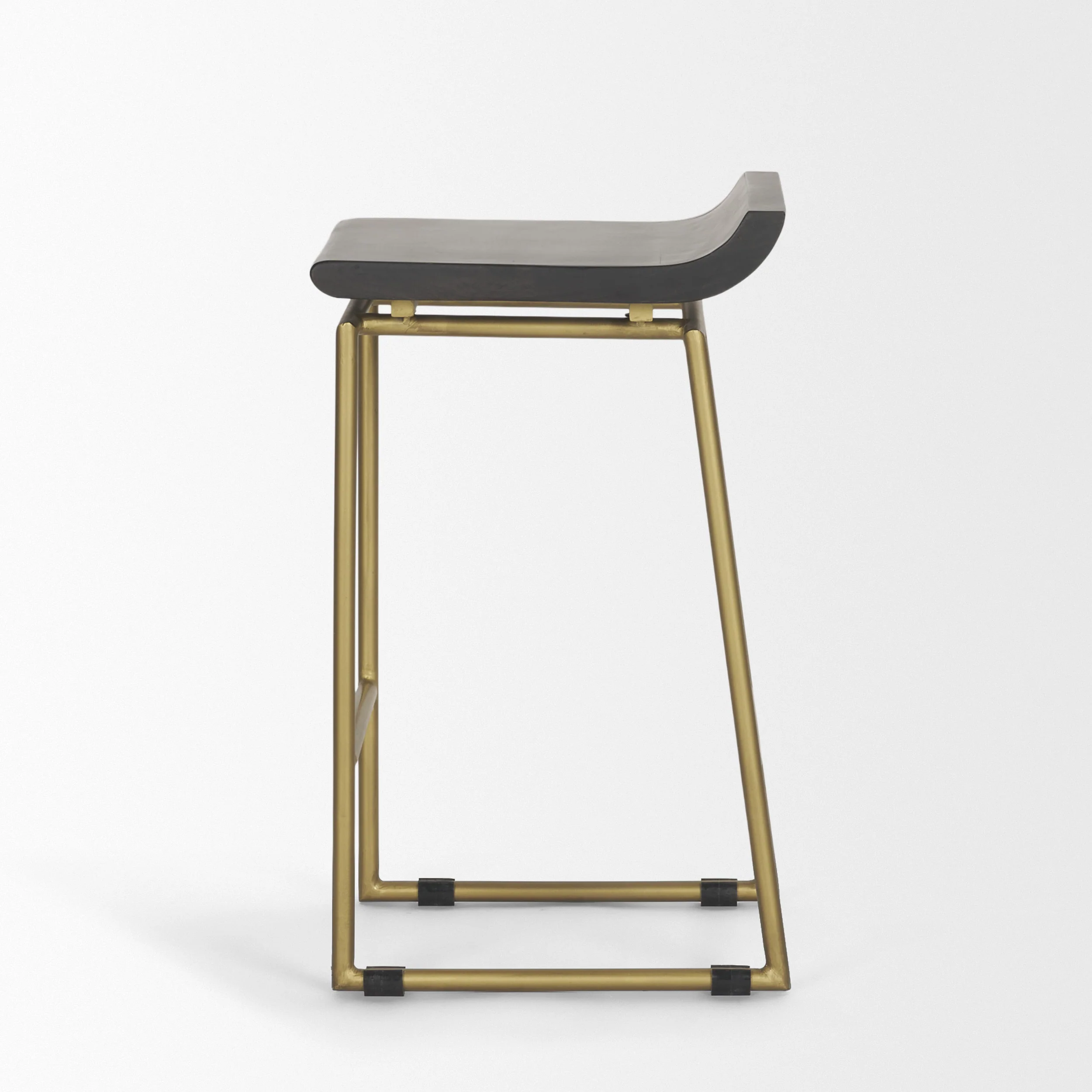 Givens Wood Seat Stool - Image 12