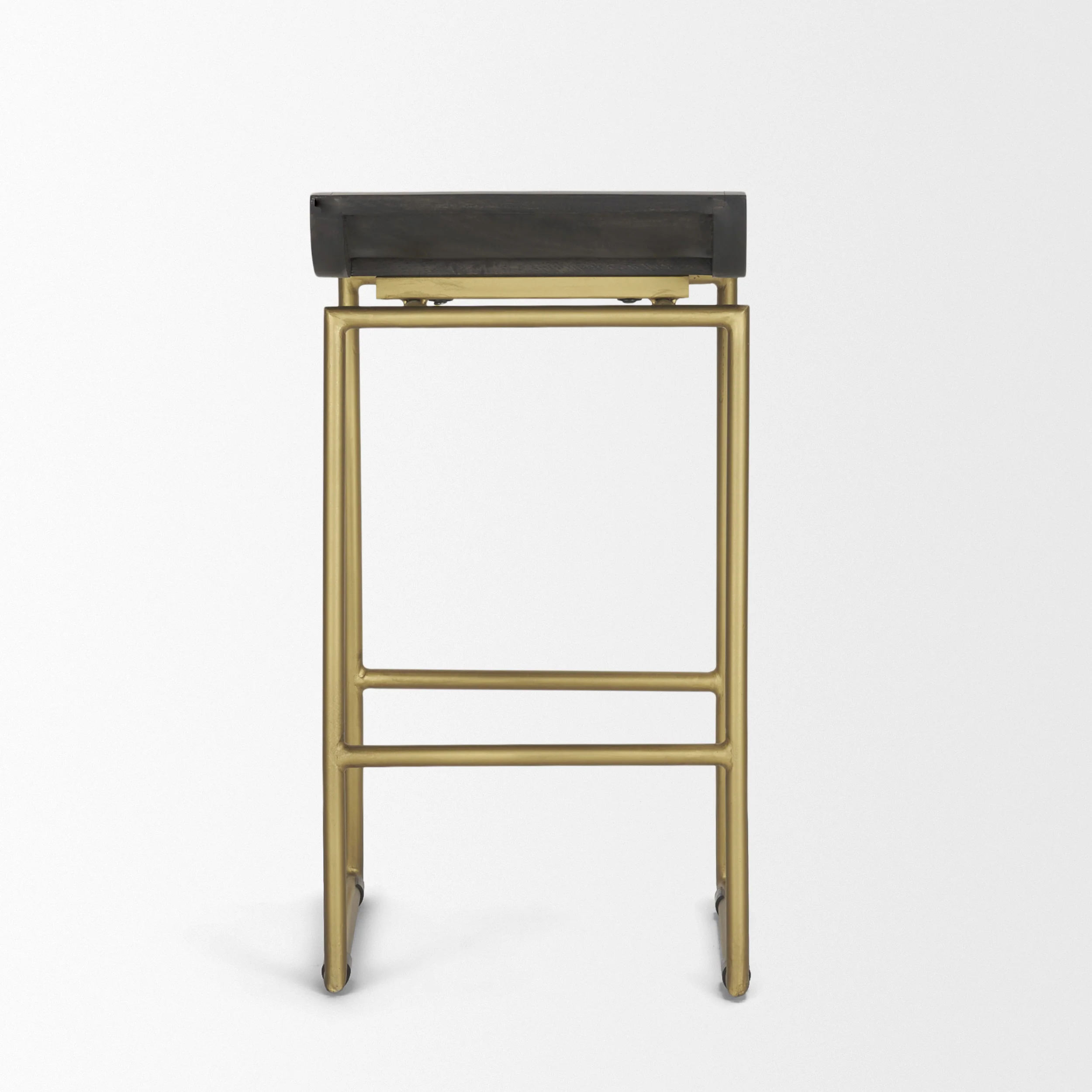 Givens Wood Seat Stool - Image 13
