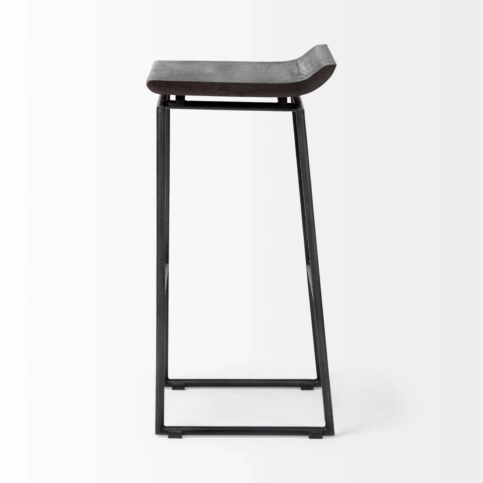 Givens Wood Seat Stool - Image 20