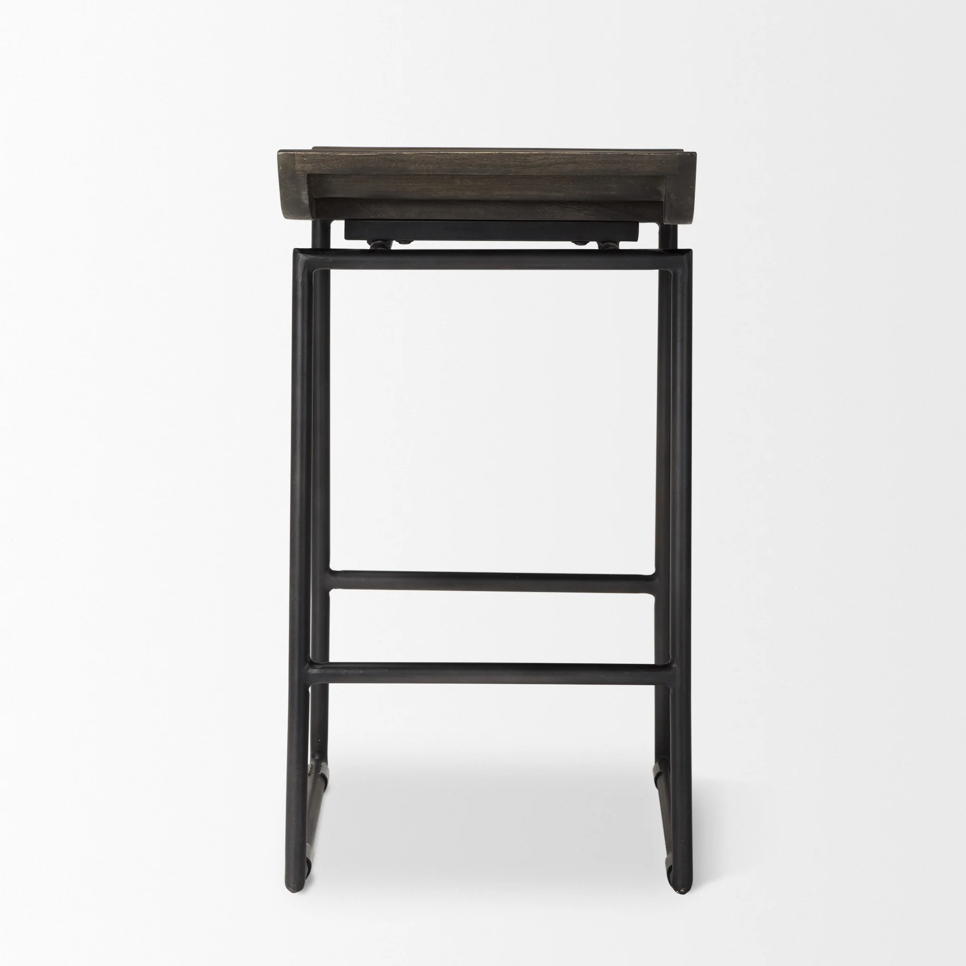 Givens Wood Seat Stool - Image 37