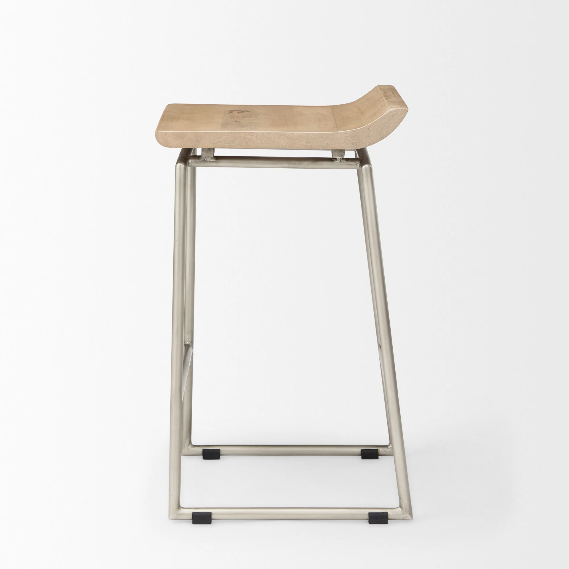 Givens Wood Seat Stool - Image 46