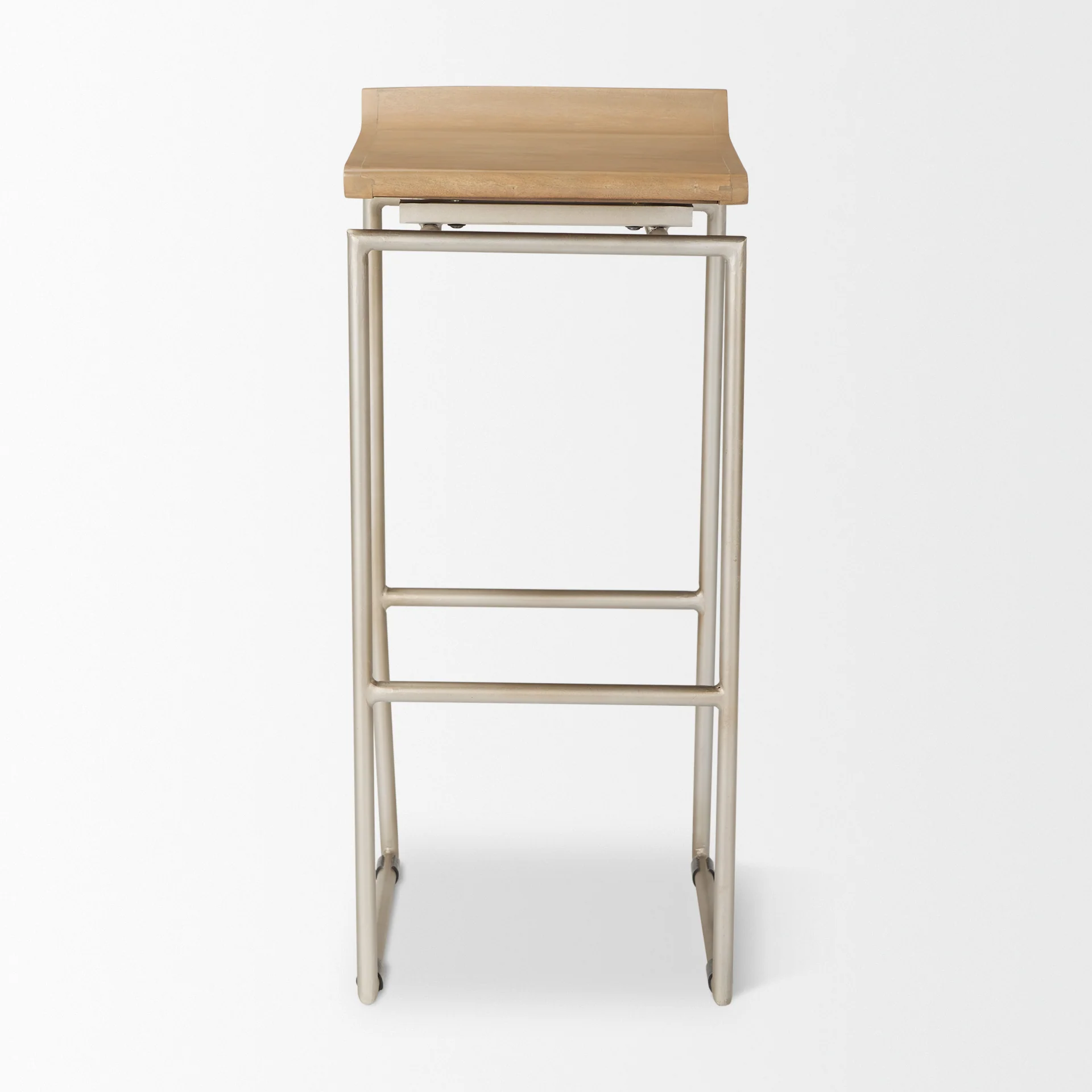 Givens Wood Seat Stool - Image 56