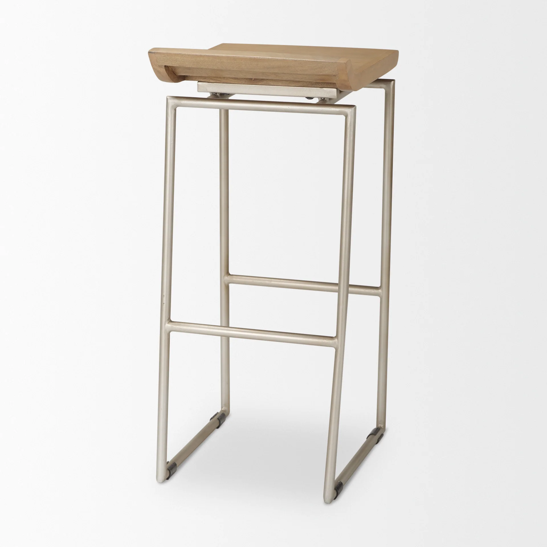 Givens Wood Seat Stool - Image 59