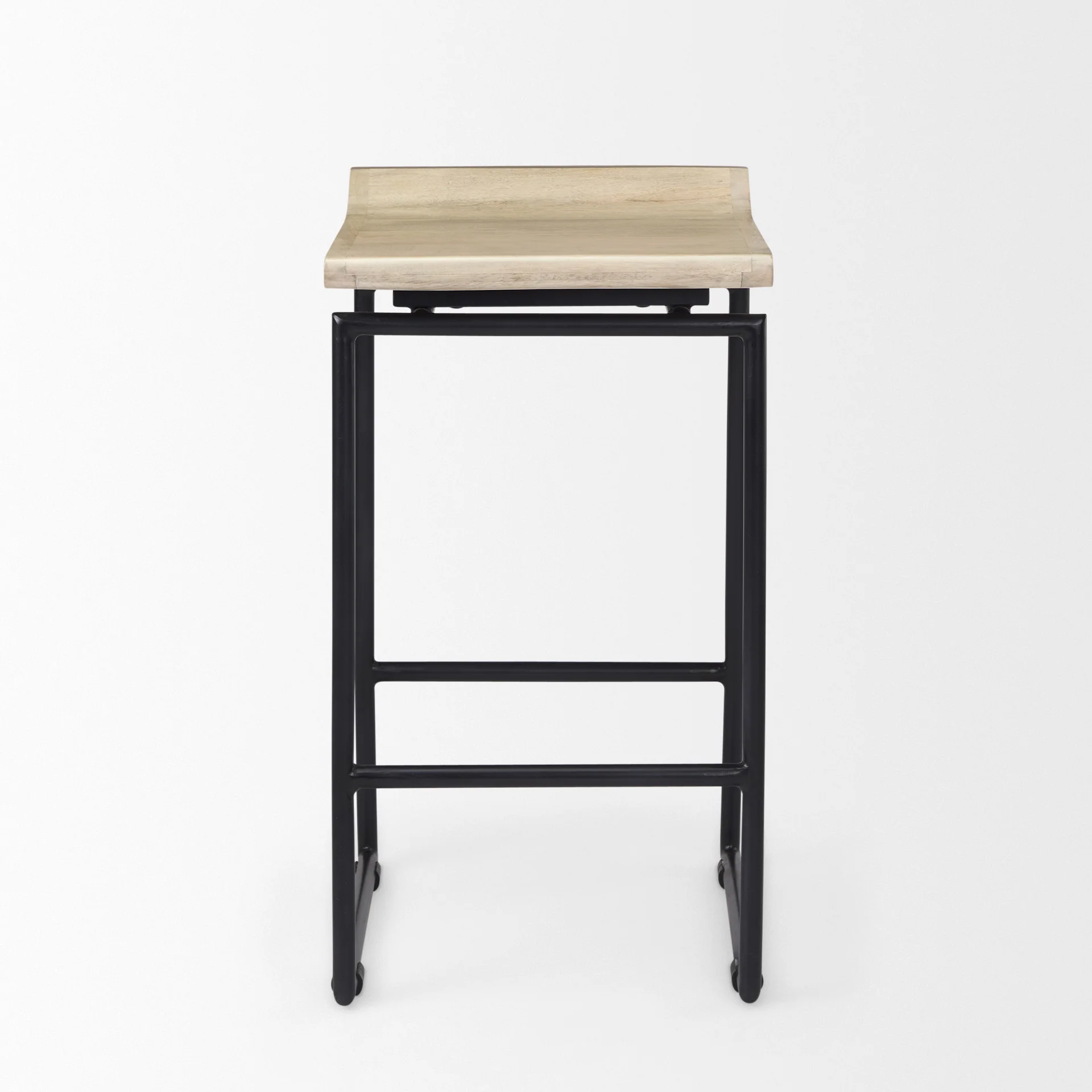 Givens Wood Seat Stool - Image 67