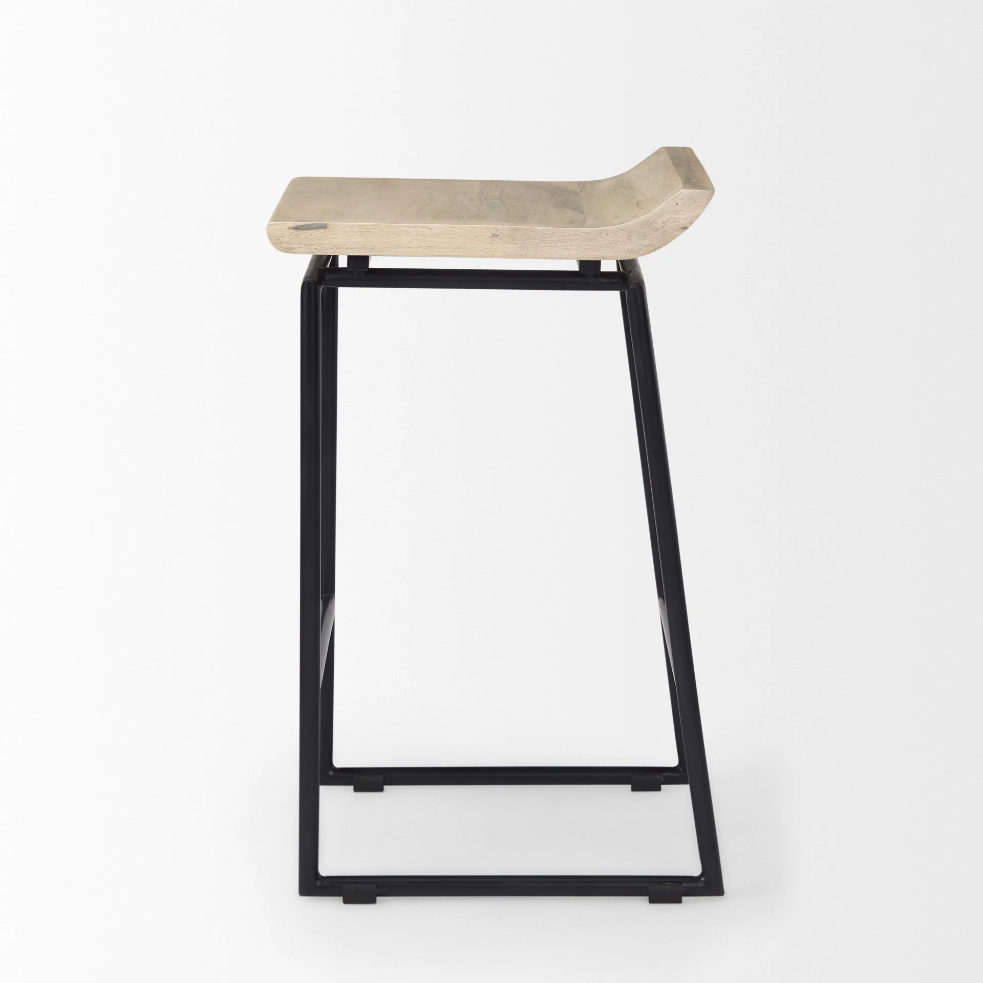 Givens Wood Seat Stool - Image 68