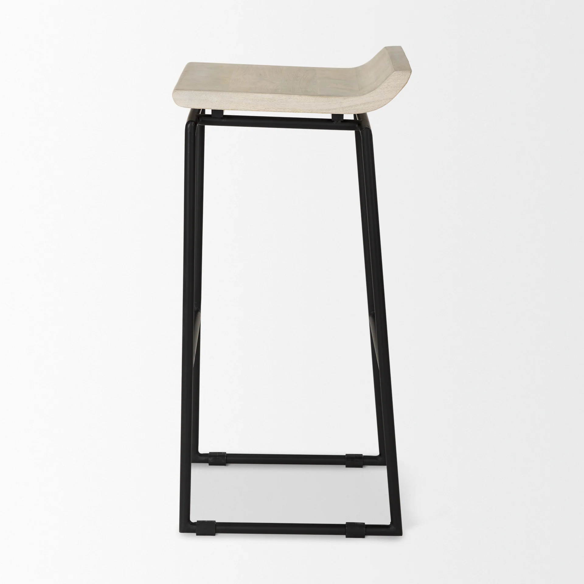 Givens Wood Seat Stool - Image 79