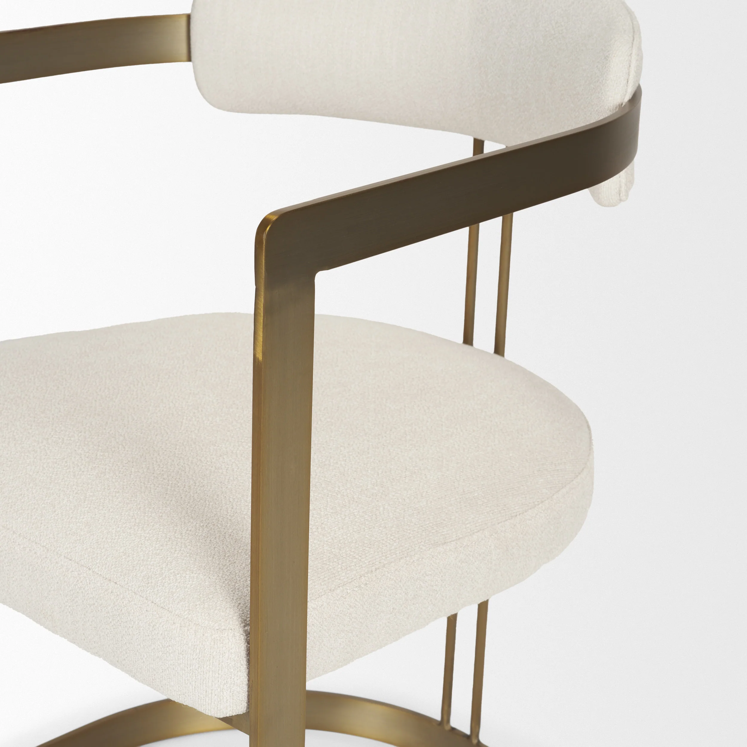 Hollyfield Fabric Dining Armchair - Image 13