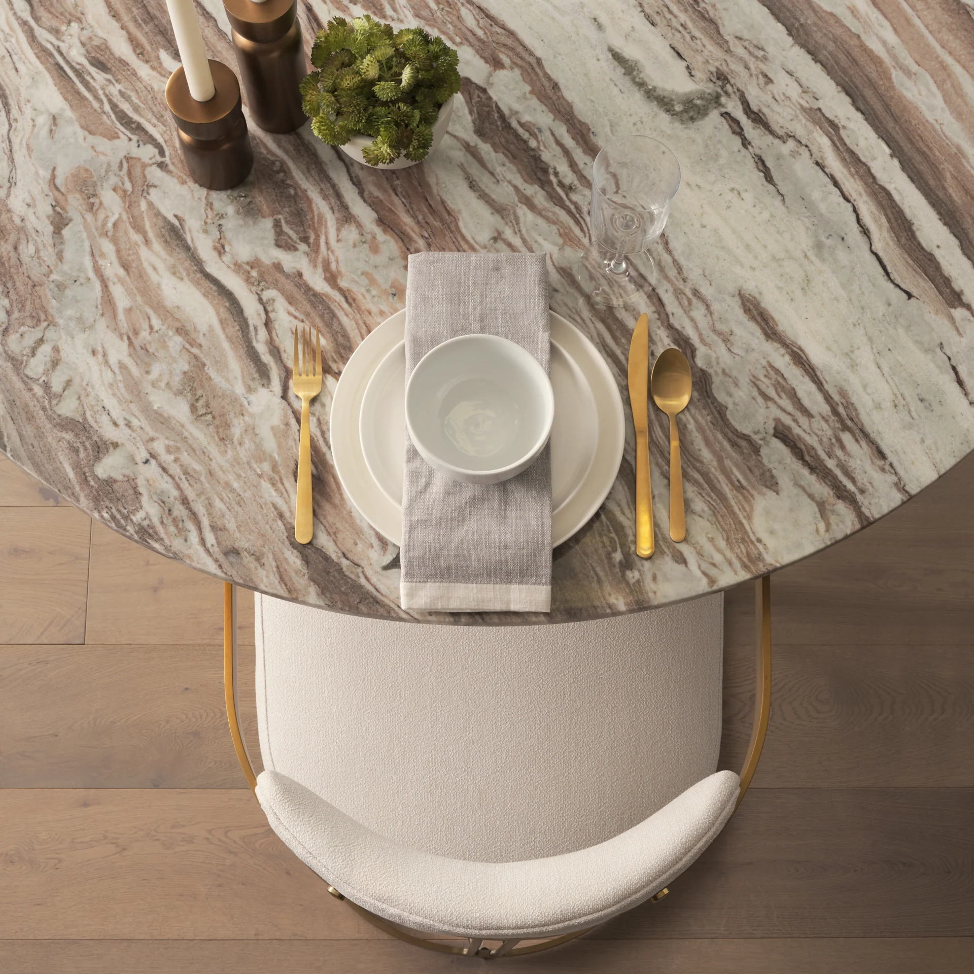 Hollyfield Fabric Dining Armchair - Image 4