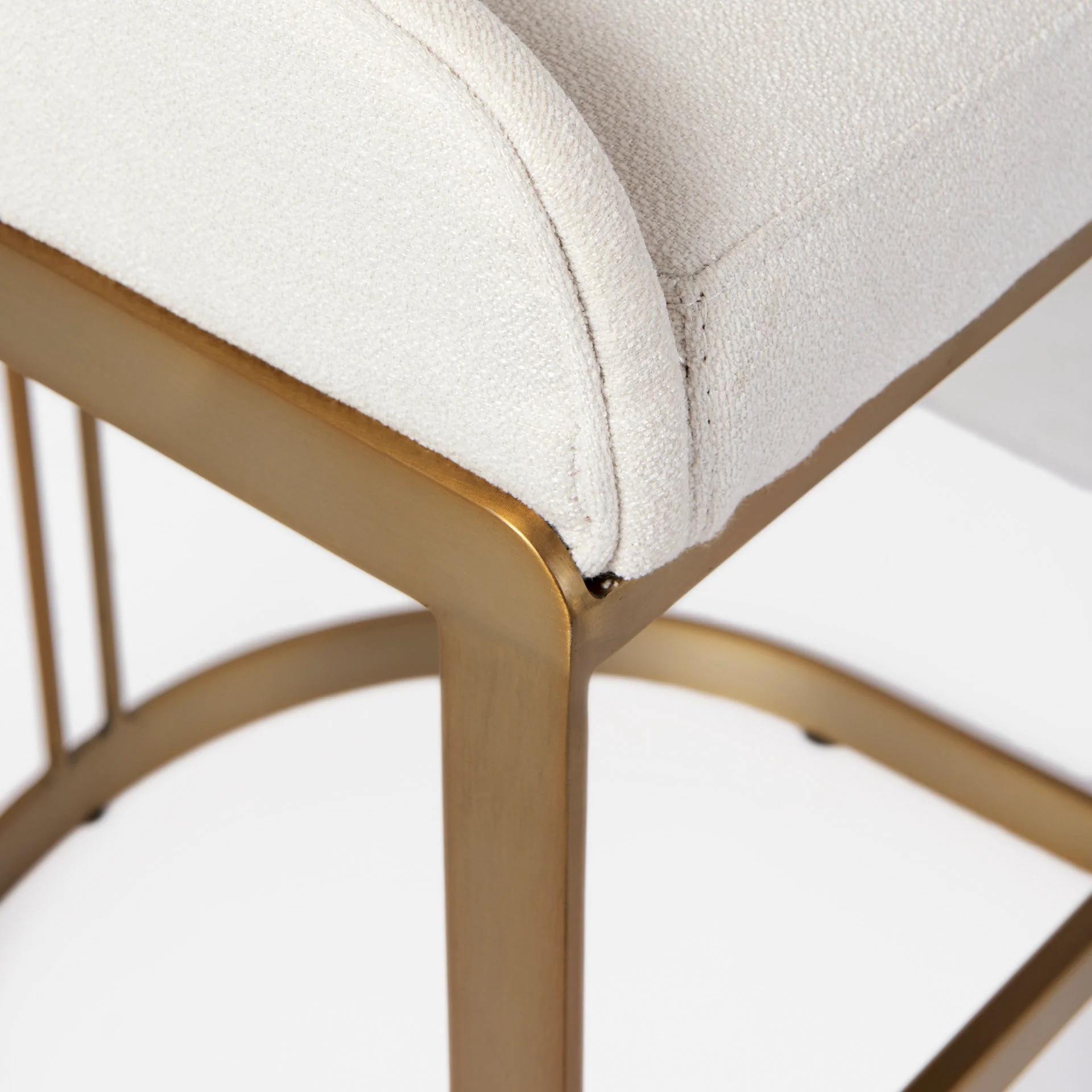 Hollyfield Fabric Seat Stool - Image 21