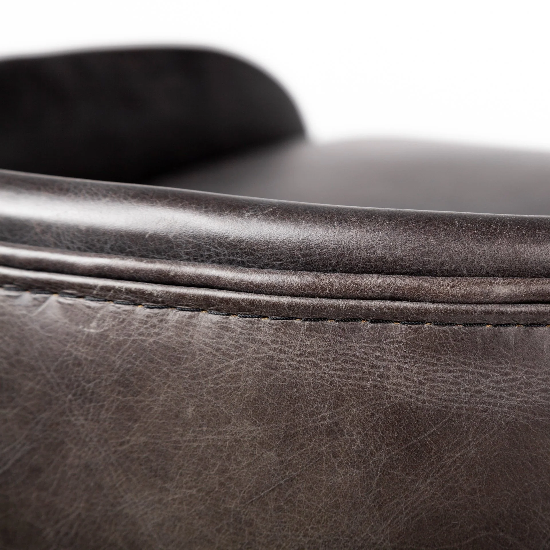 Hollyfield Leather Seat Stool - Image 21