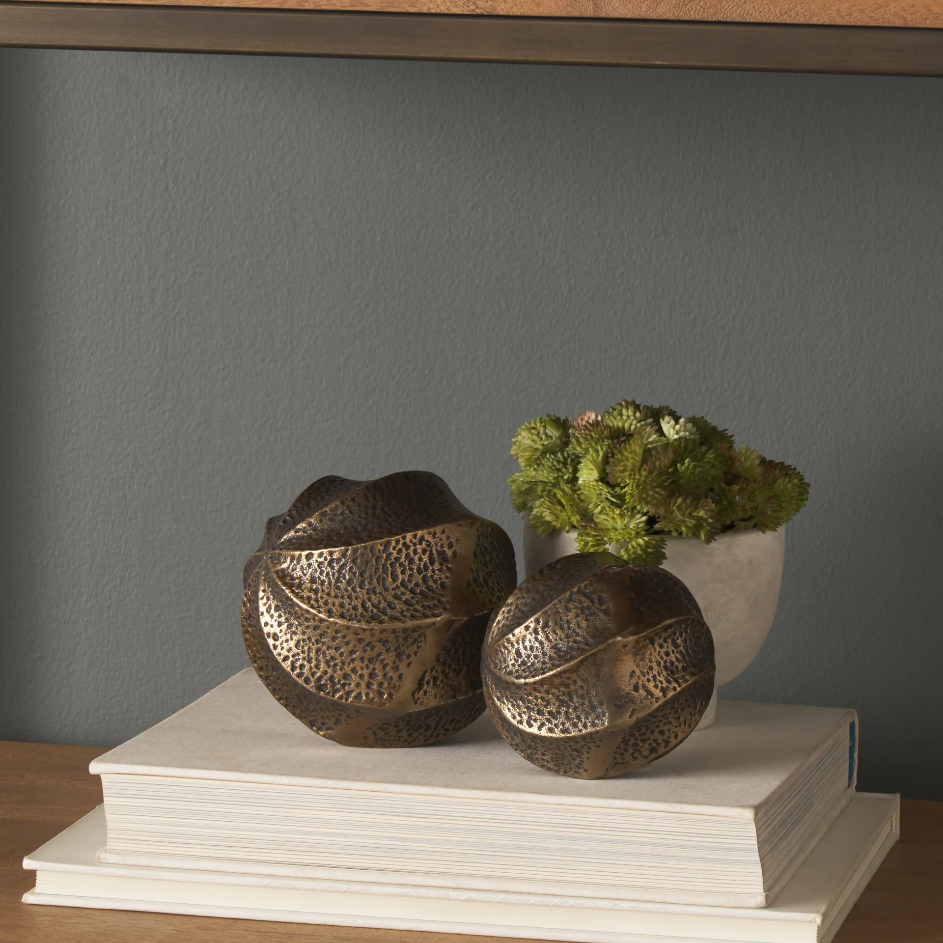 Imani Decorative Gold Ball - Image 3