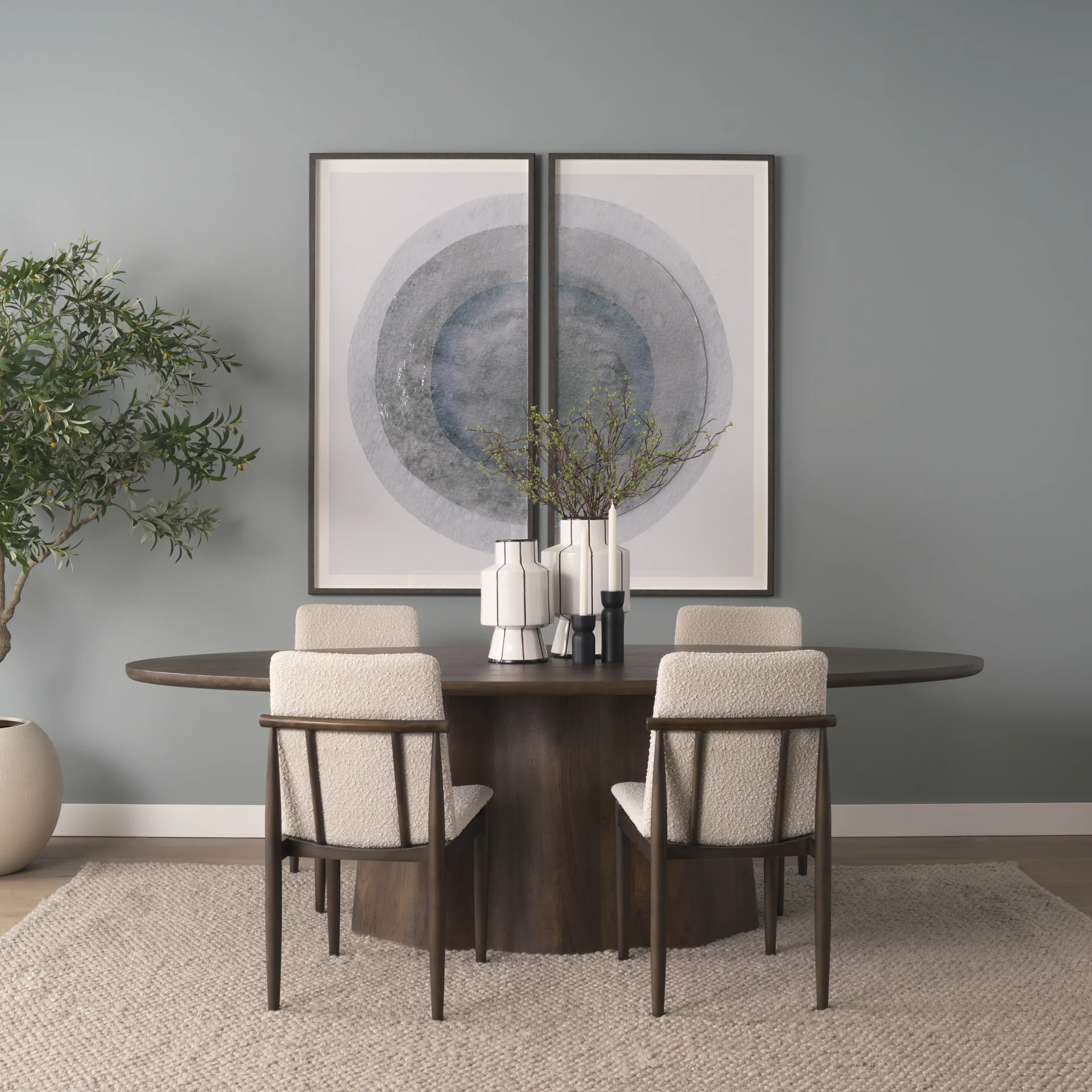 Jovani Oval Dining Table - Image 14