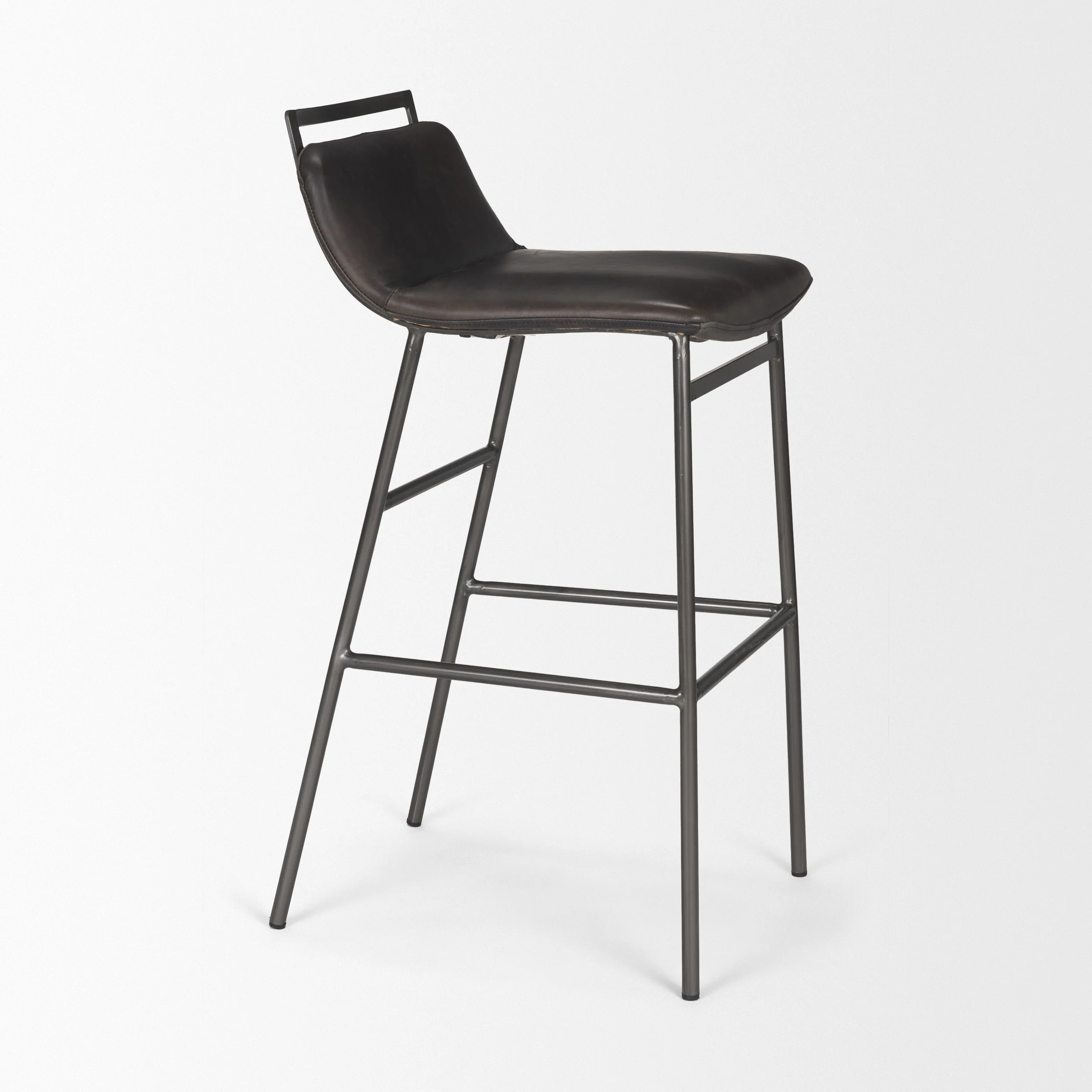 Kavalan Leather Seat Bar/Counter Stool - Image 18