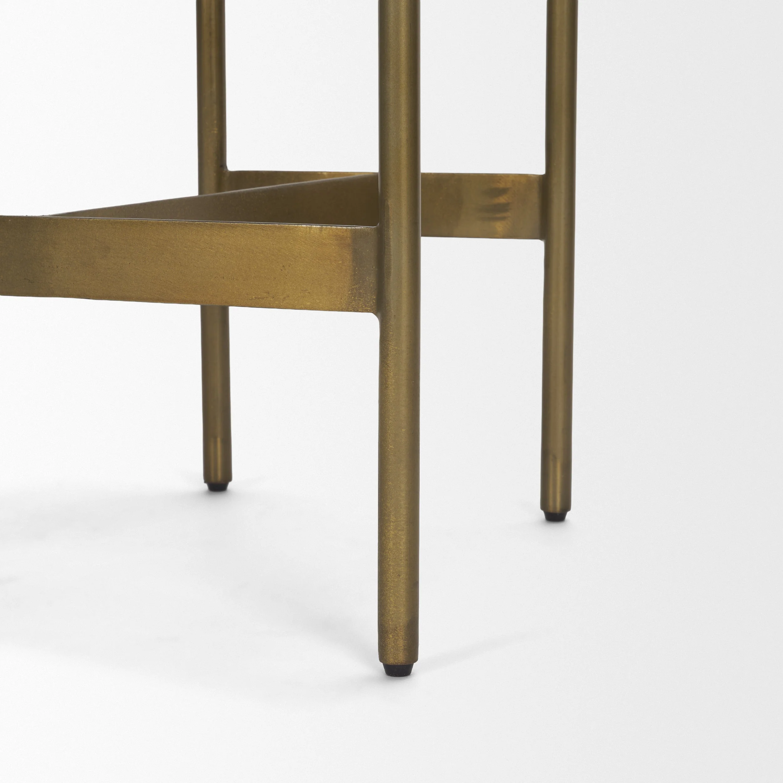 Millie Cow Hide Seat Stool - Image 12