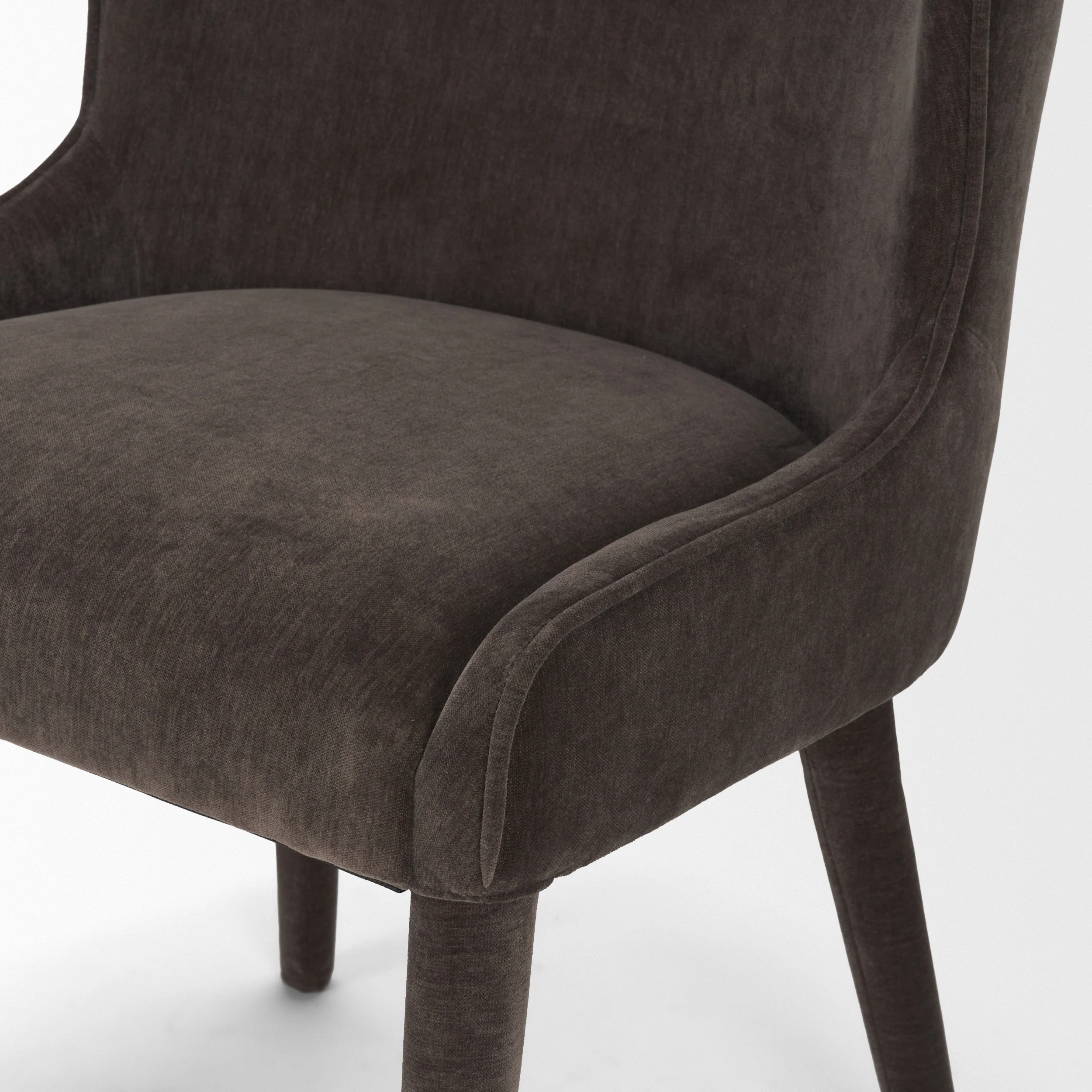 Nolan Slope Fabric Dining Chair - Image 12