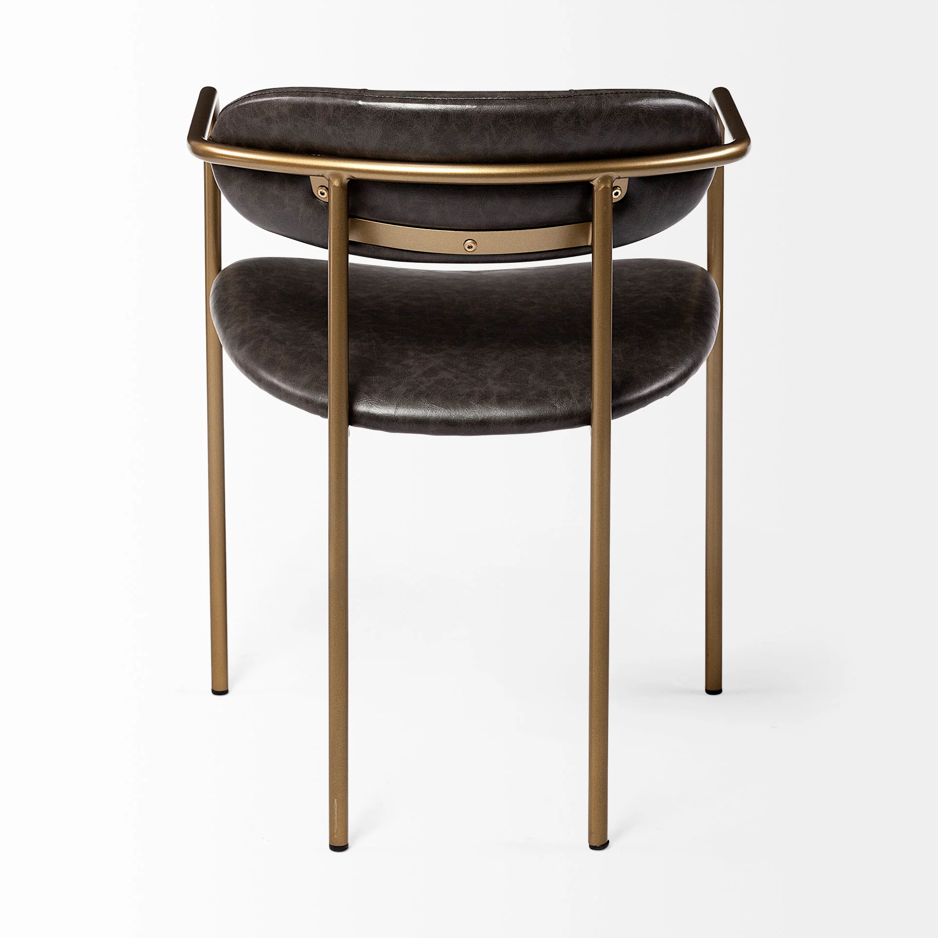 Parker Leather Dining Armchair - Image 5
