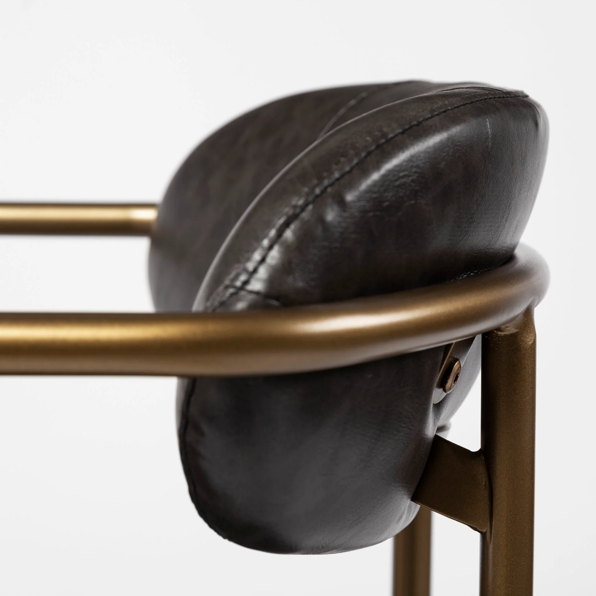Parker Leather Dining Armchair - Image 9