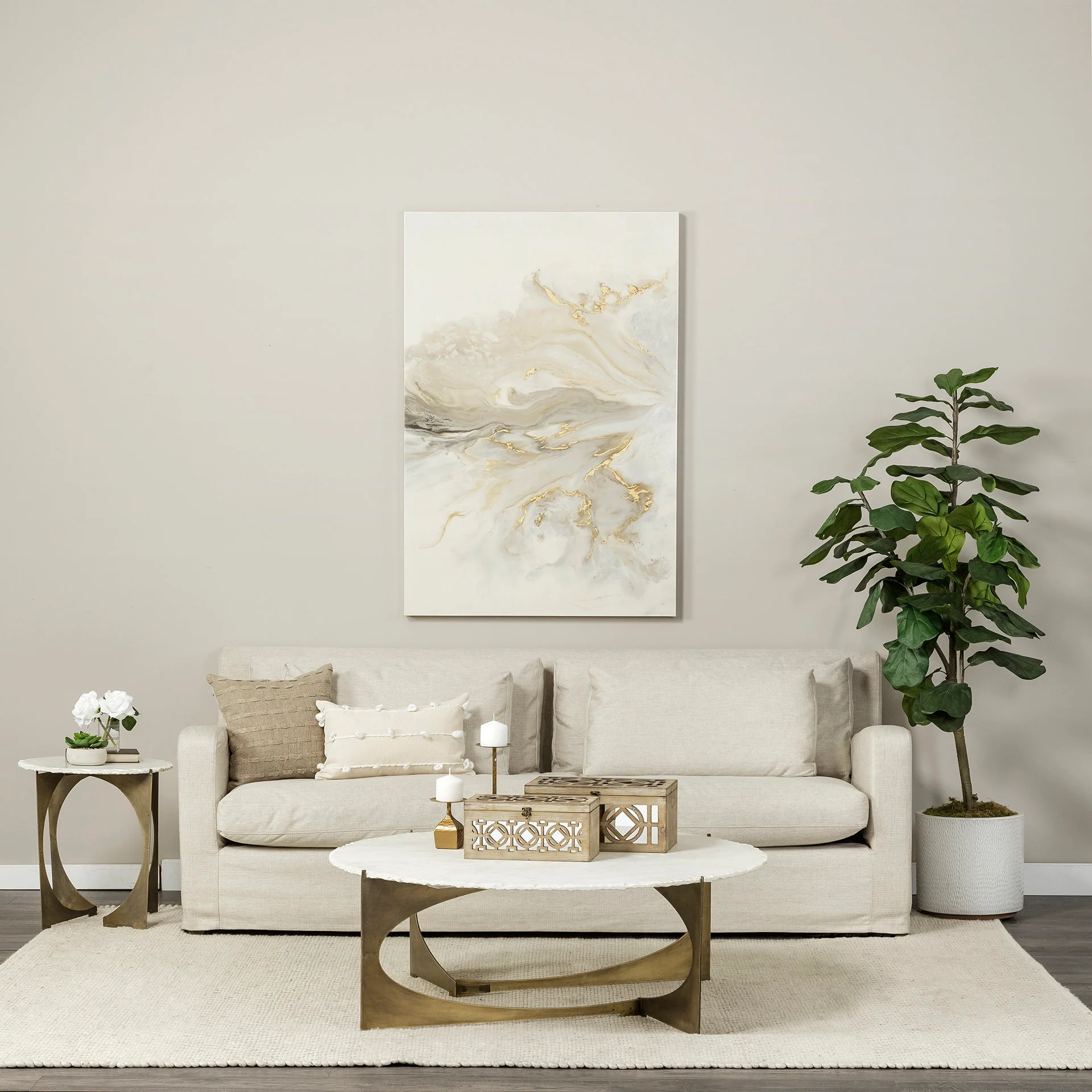 Reinhold Round Coffee Table - Image 3