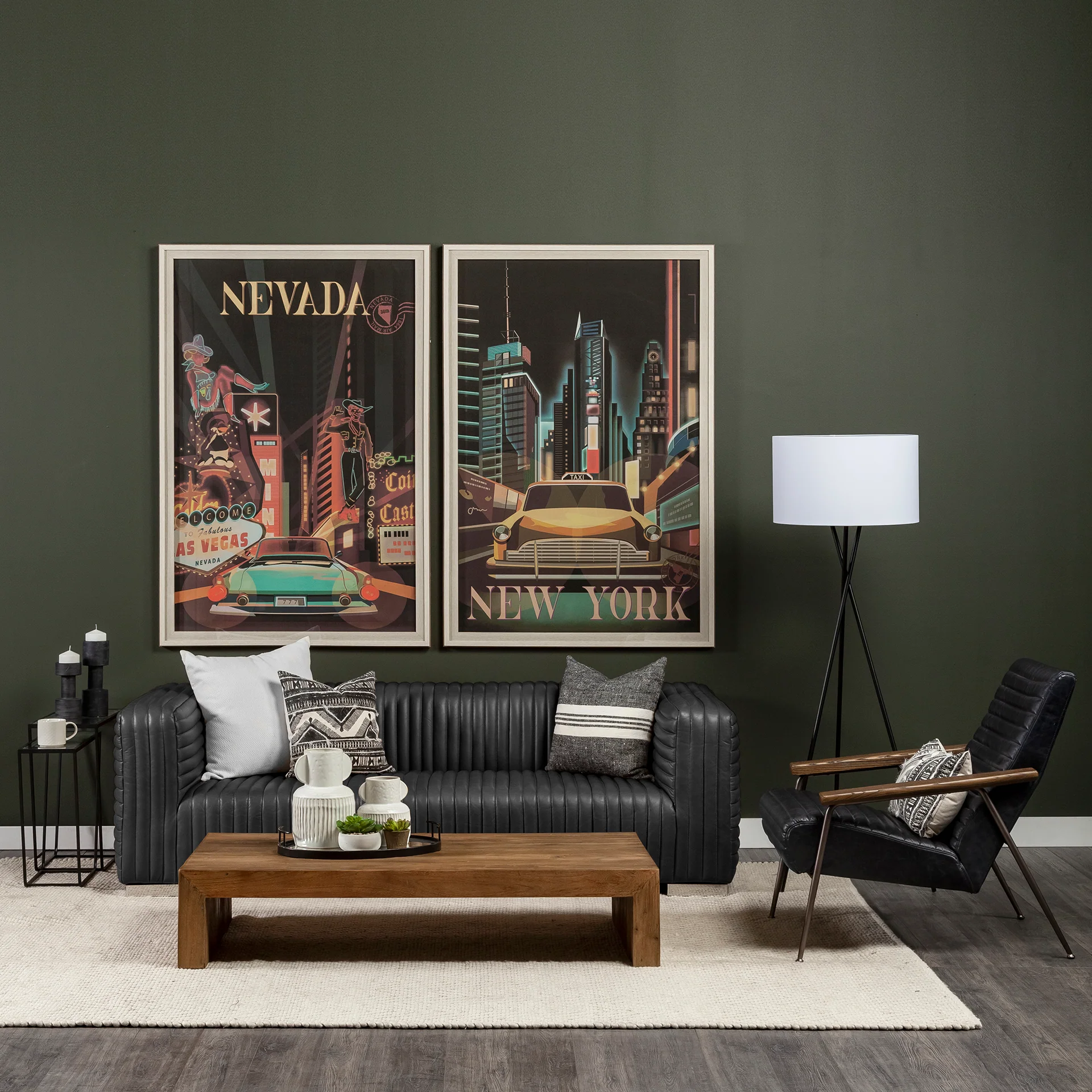 Ricciardo Leather Sofa - Image 12