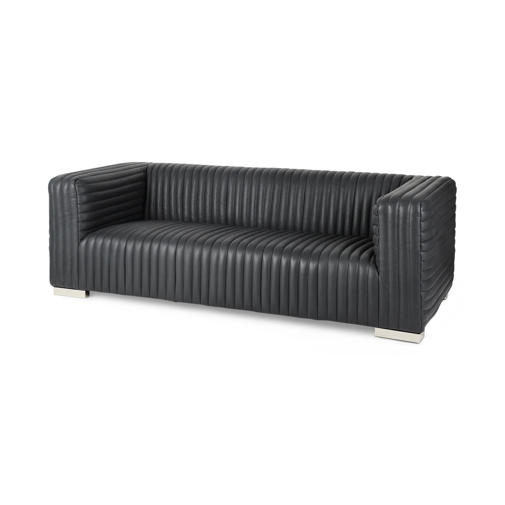 Ricciardo Leather Sofa - Image 2