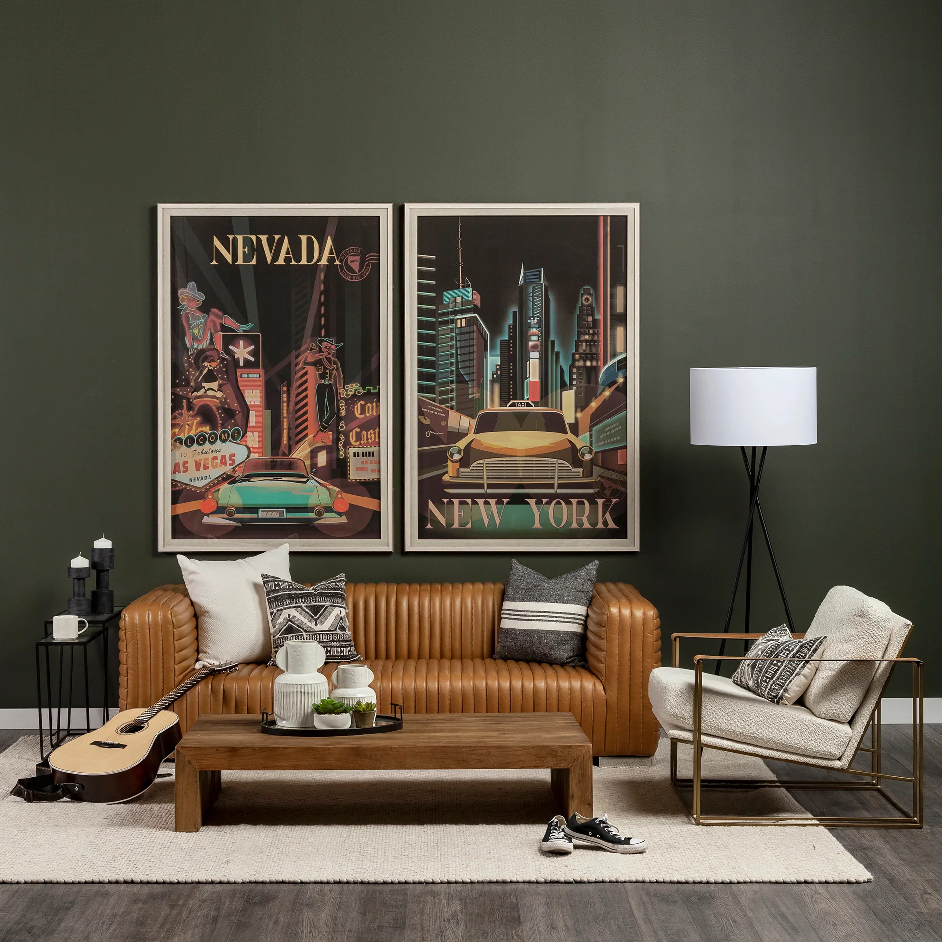 Ricciardo Leather Sofa - Image 3