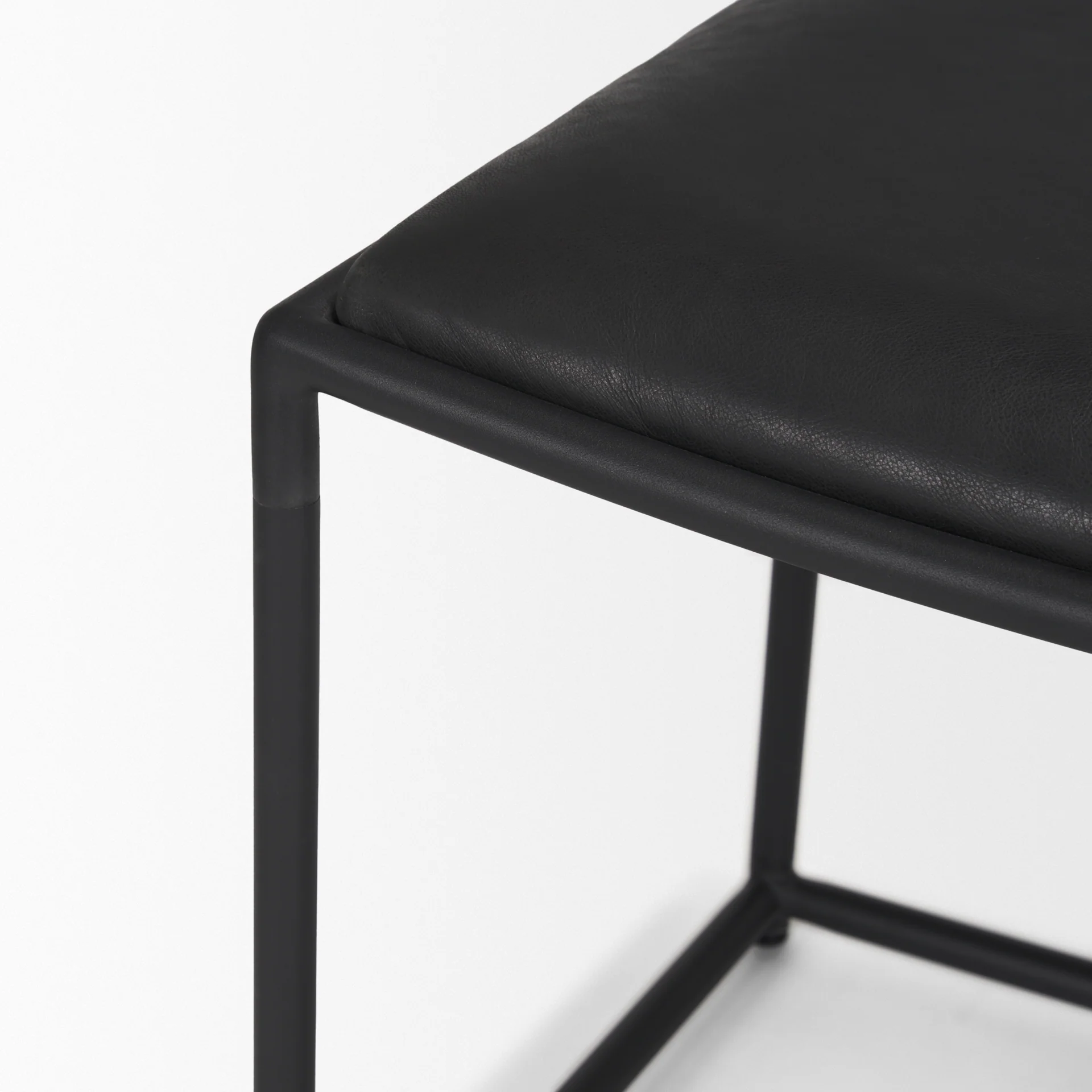 Taniel Leather Stool - Image 14