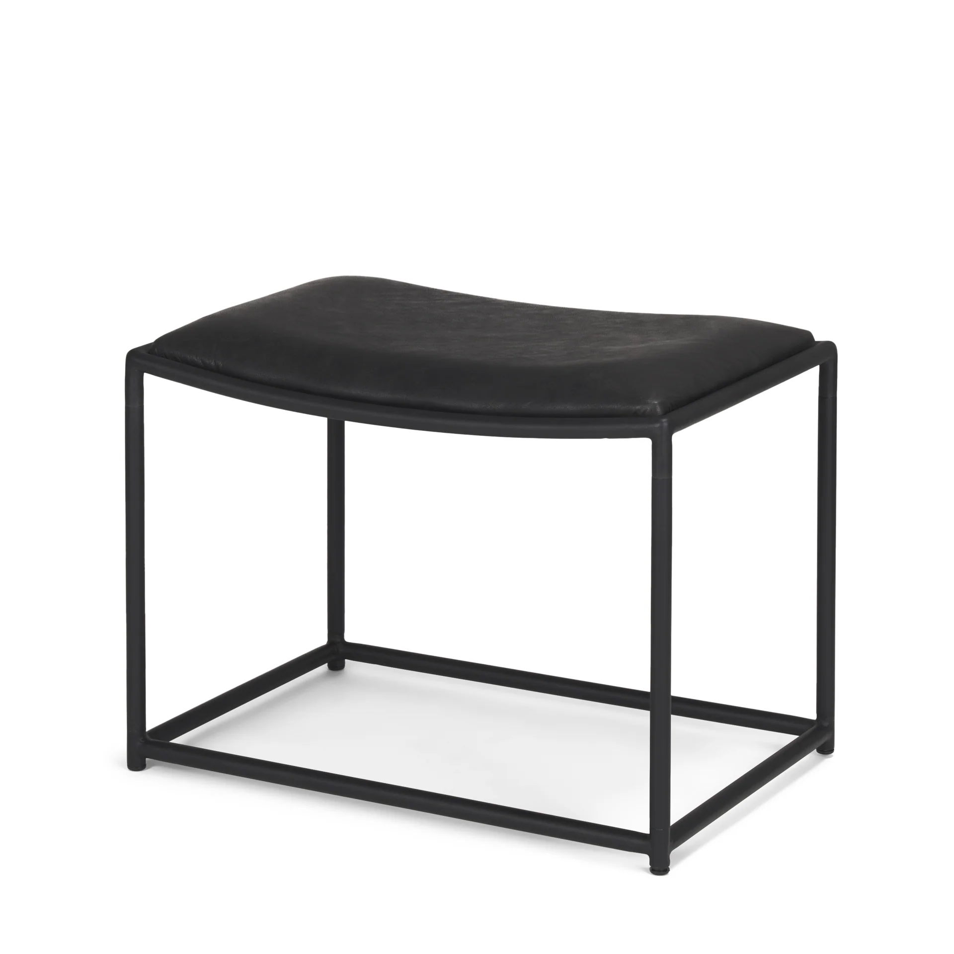 Taniel Leather Stool - Image 2