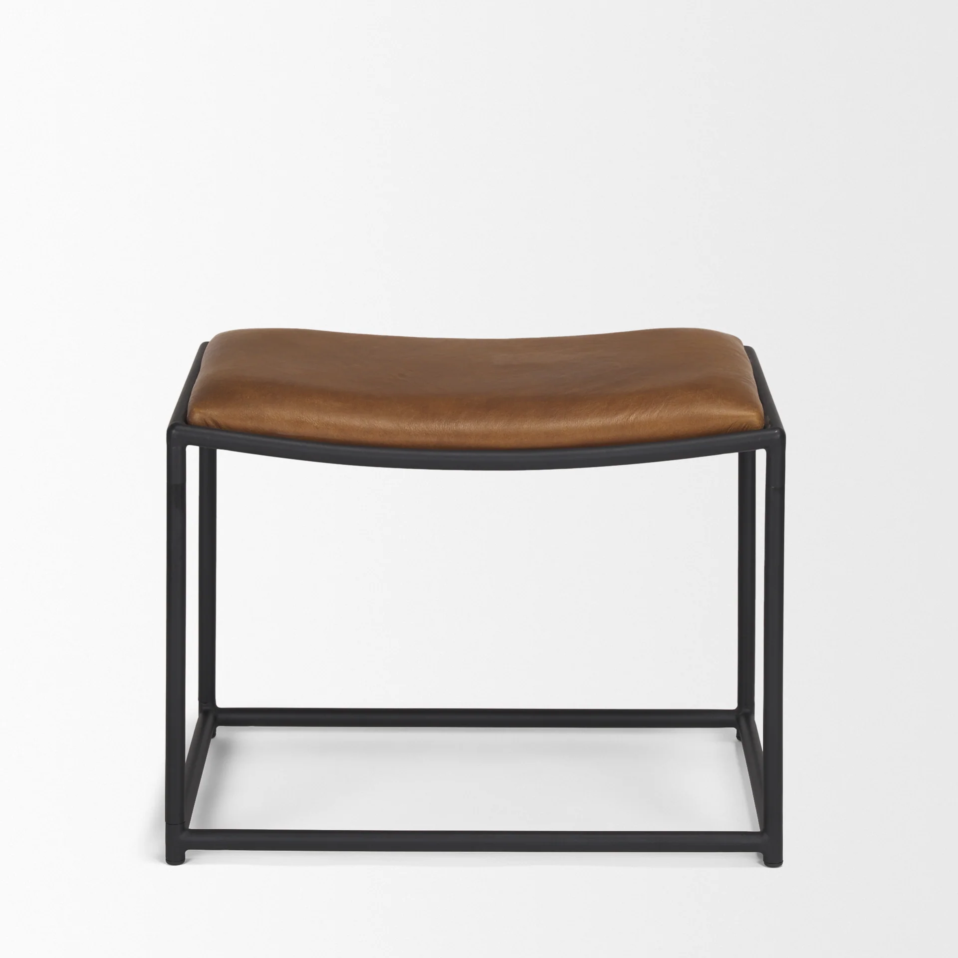 Taniel Leather Stool - Image 4