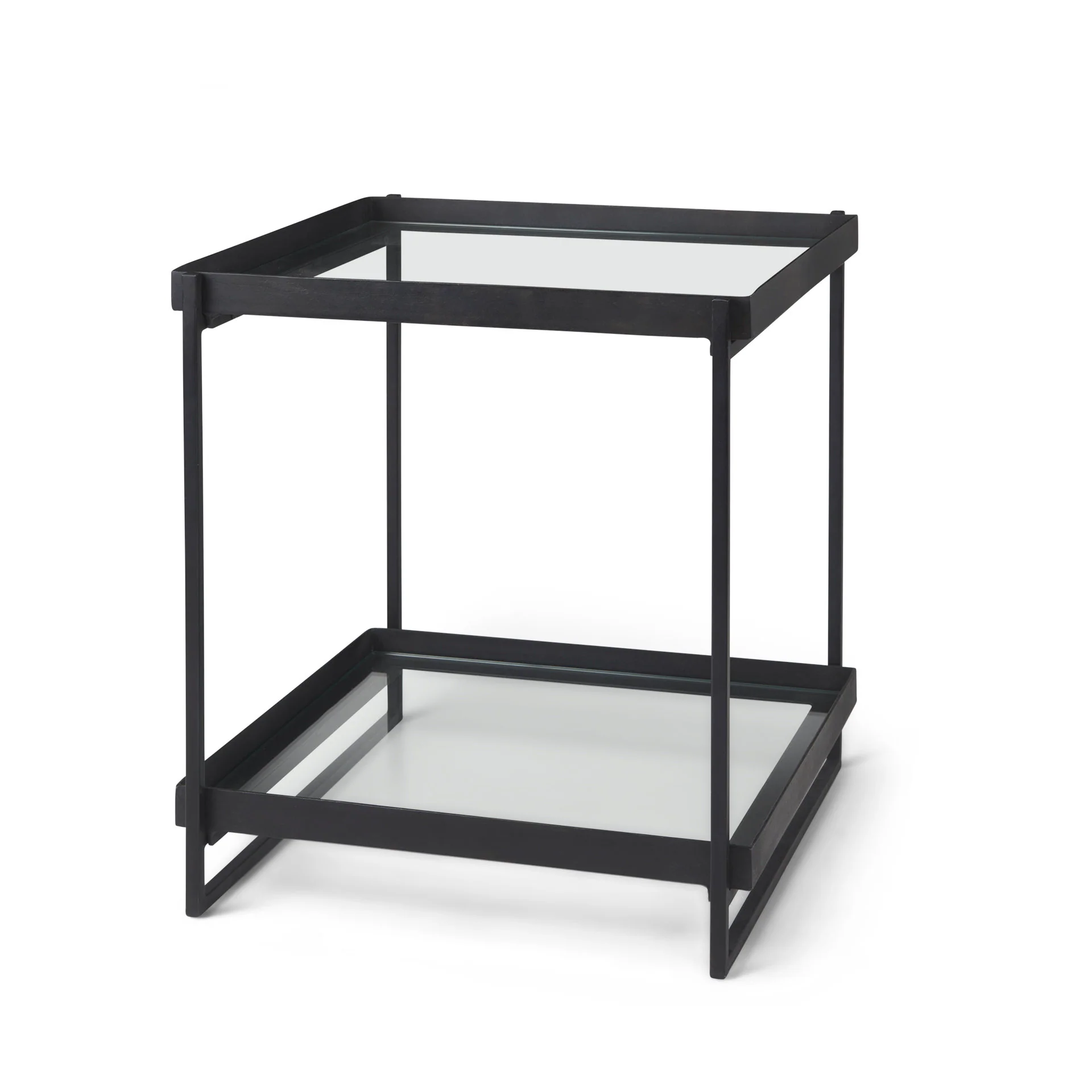 Trey Glass Accent Table