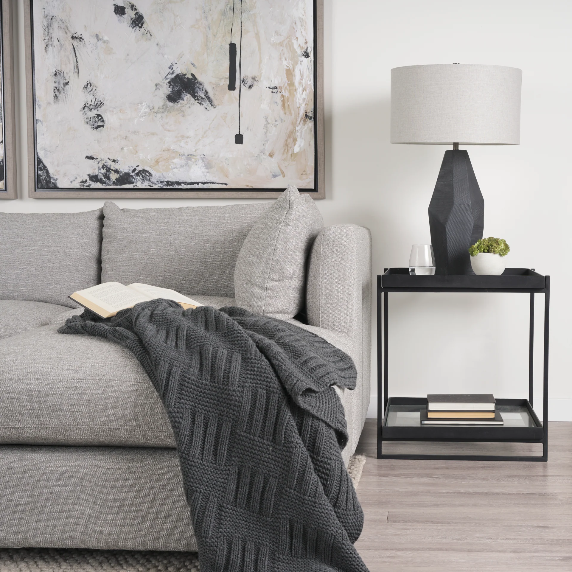 Trey Glass Accent Table - Image 3