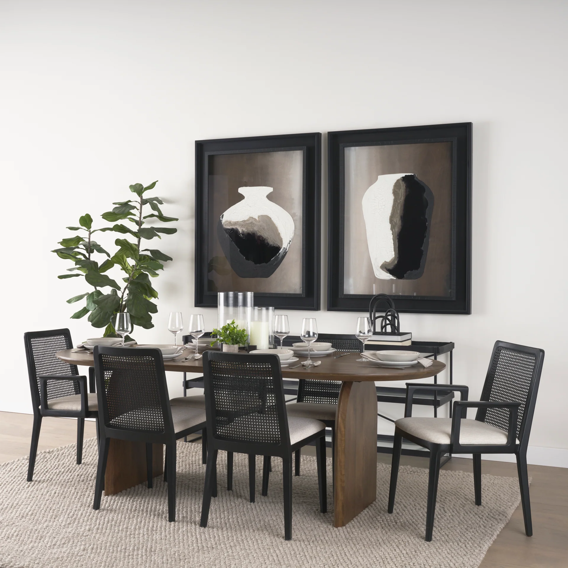 Trey Glass Console Table - Image 14