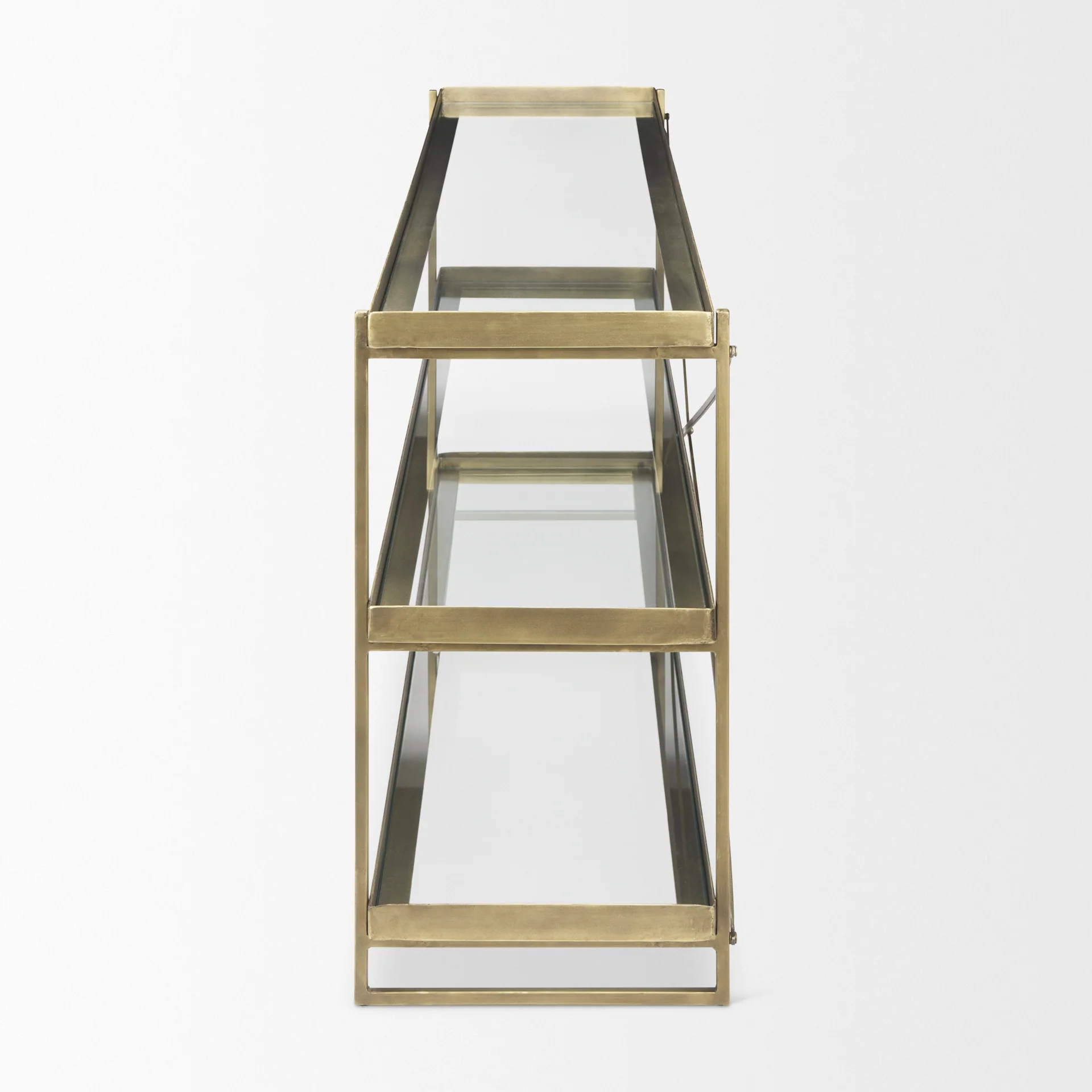 Trey Glass Console Table - Image 5