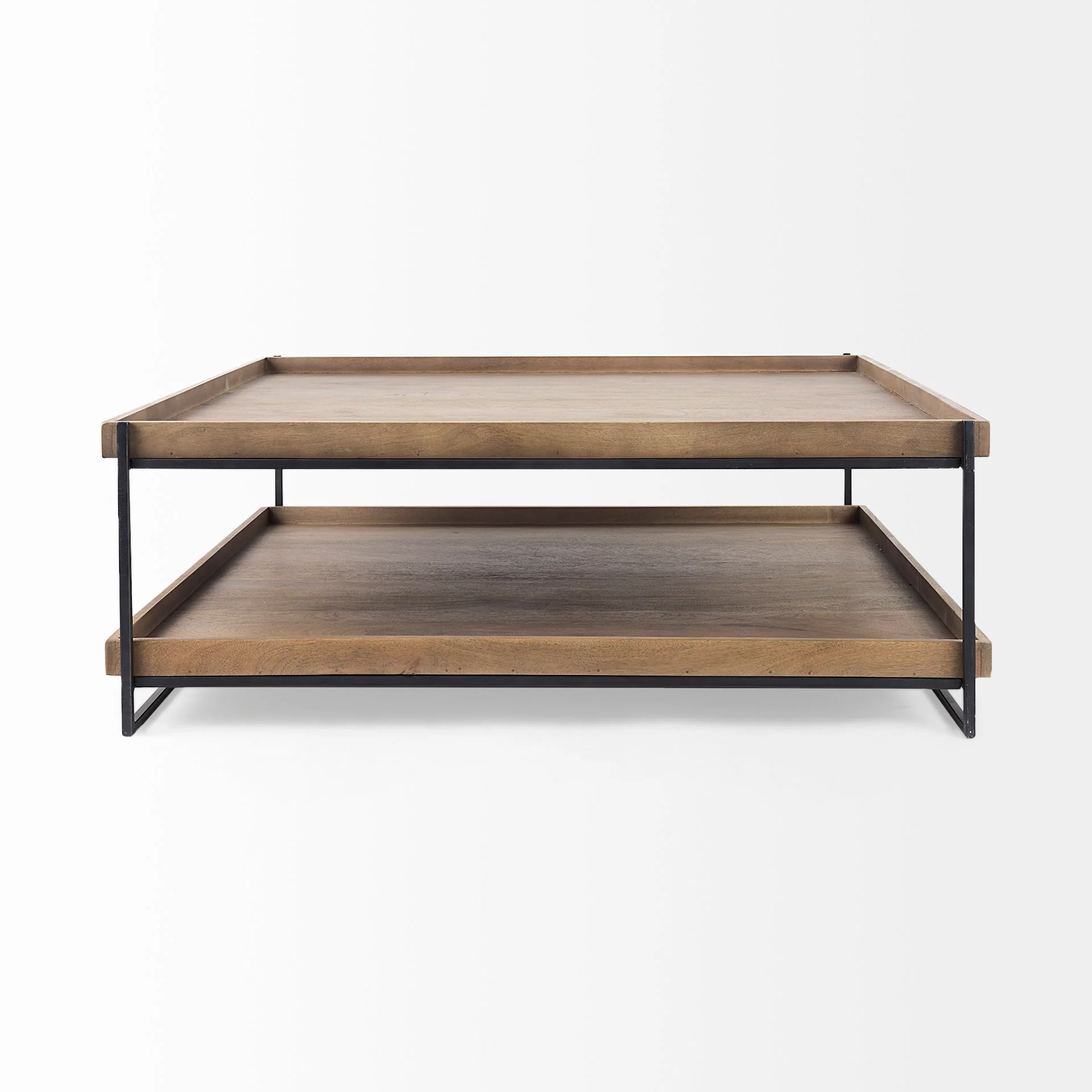 Trey Wood Coffee Table - Image 4